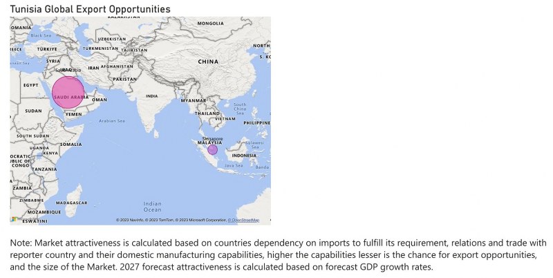 Tunisia Dietary Supplements Market - Export Market Opportunities