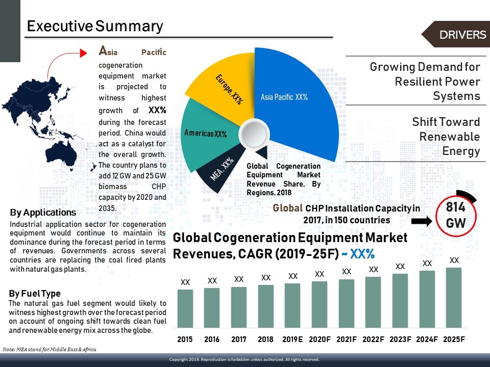 Global Cogeneration Equipment Market (2019-2025)