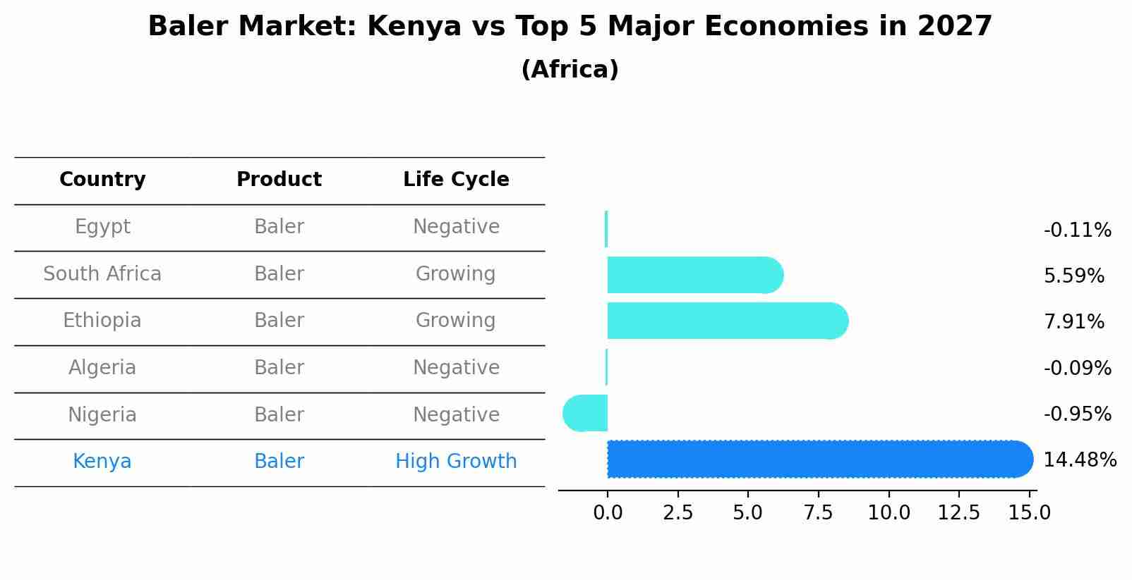 Baler Market: Kenya vs Top 5 Major Economies in 2027 (Africa)