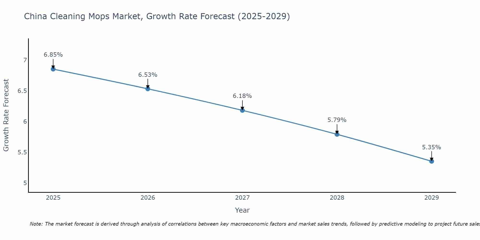 China Cleaning Mops Market Growth Rate
