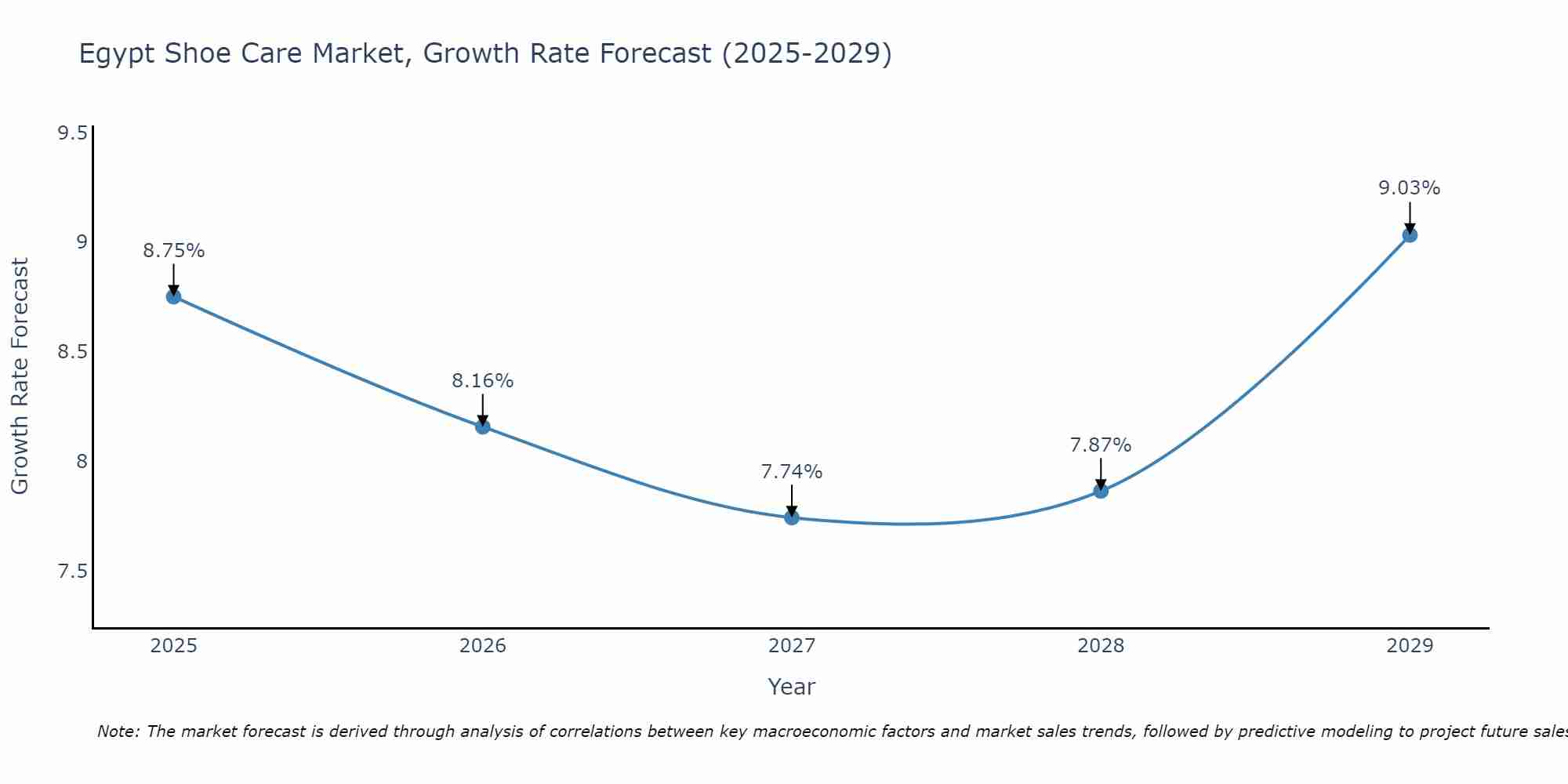 Egypt Shoe Care Market Growth Rate
