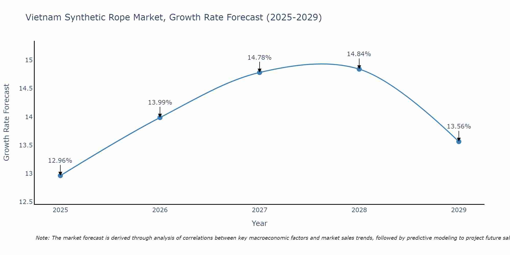 Vietnam Synthetic Rope Market Growth Rate