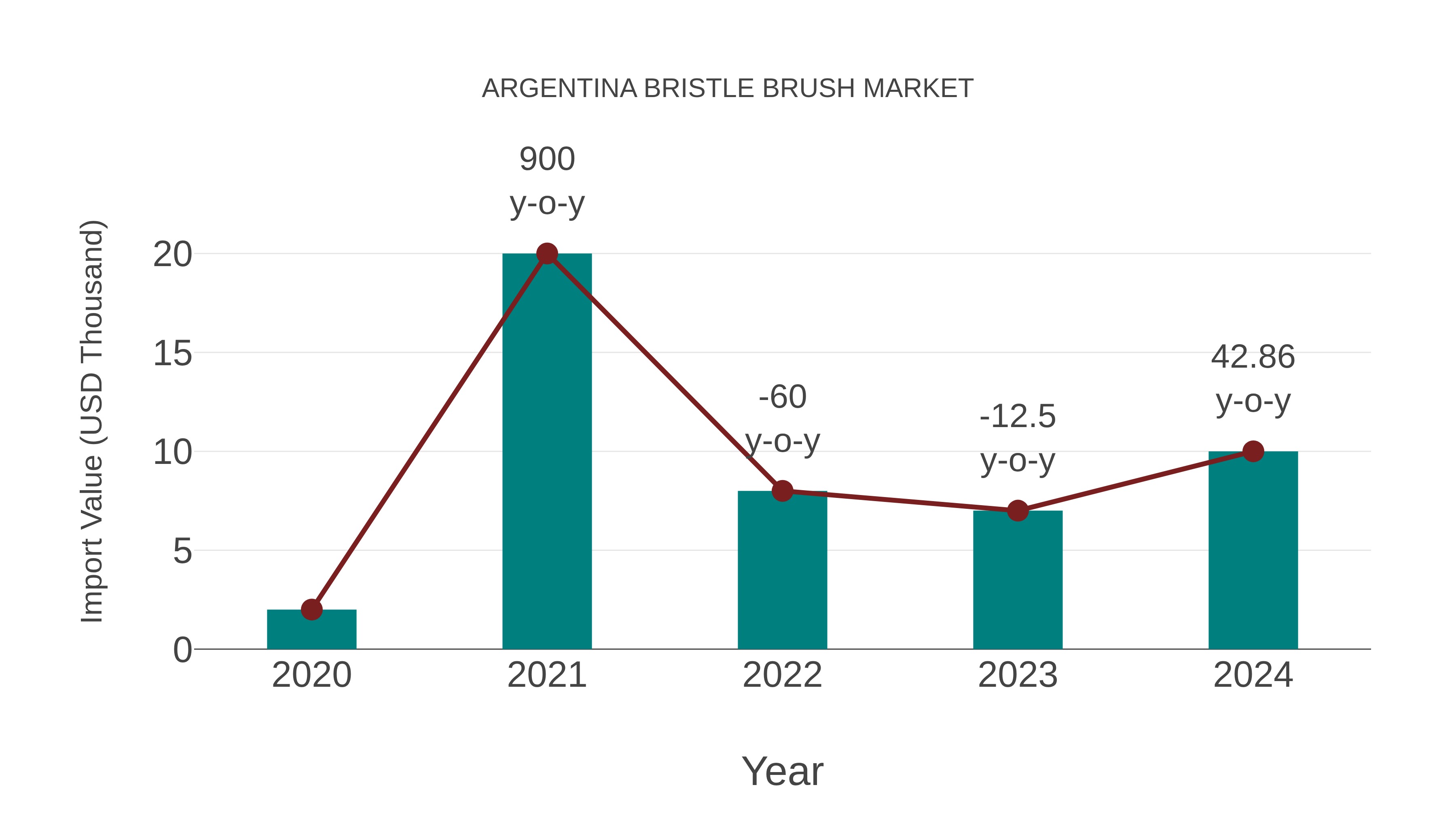  Argentina Bristle Brush Market: Import Trend Analysis