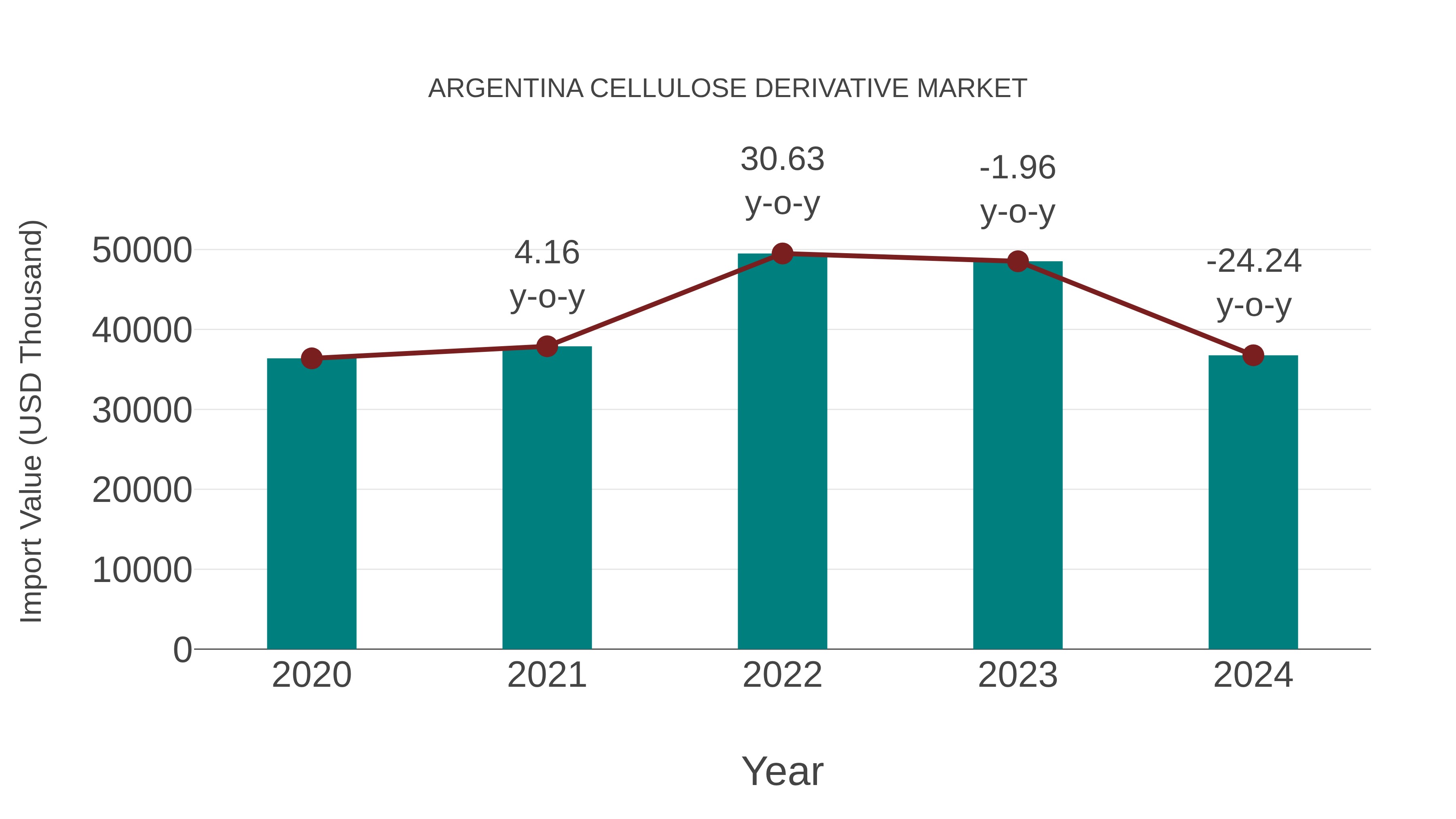  Argentina Cellulose Derivative Market: Import Trend Analysis