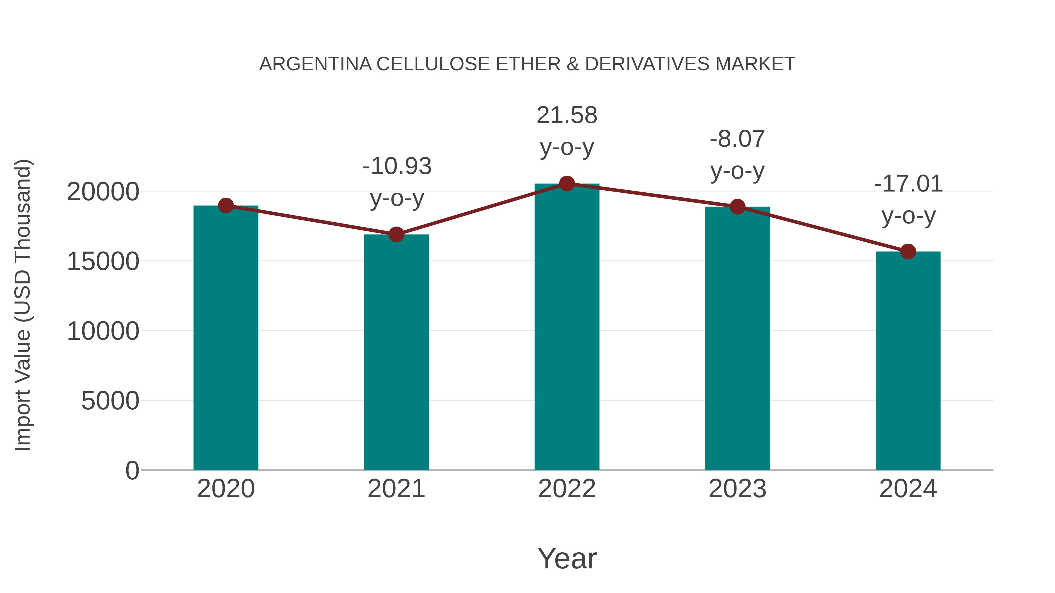  Argentina Cellulose Ether & Derivatives Market: Import Trend Analysis