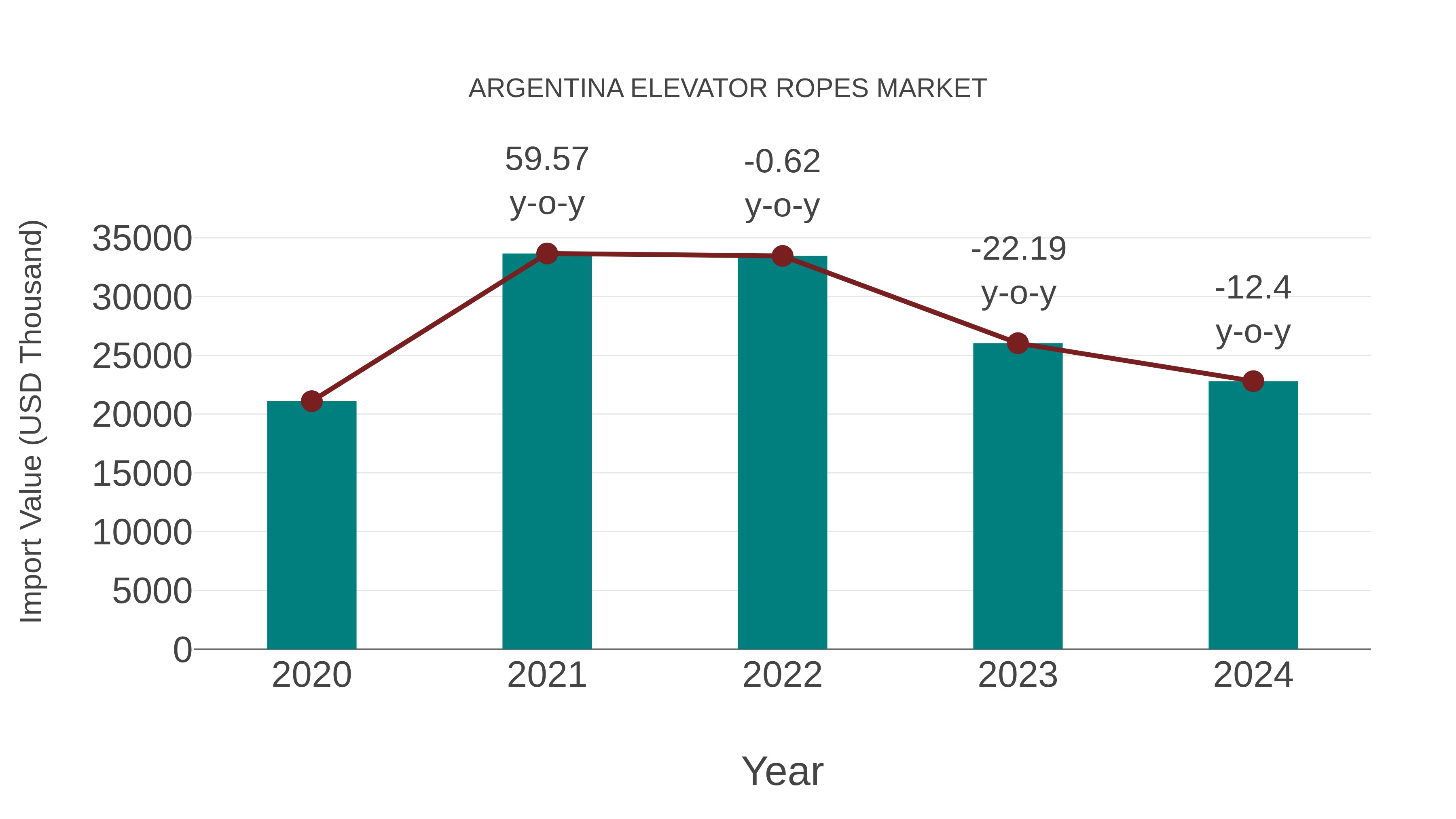  Argentina Elevator Ropes Market: Import Trend Analysis