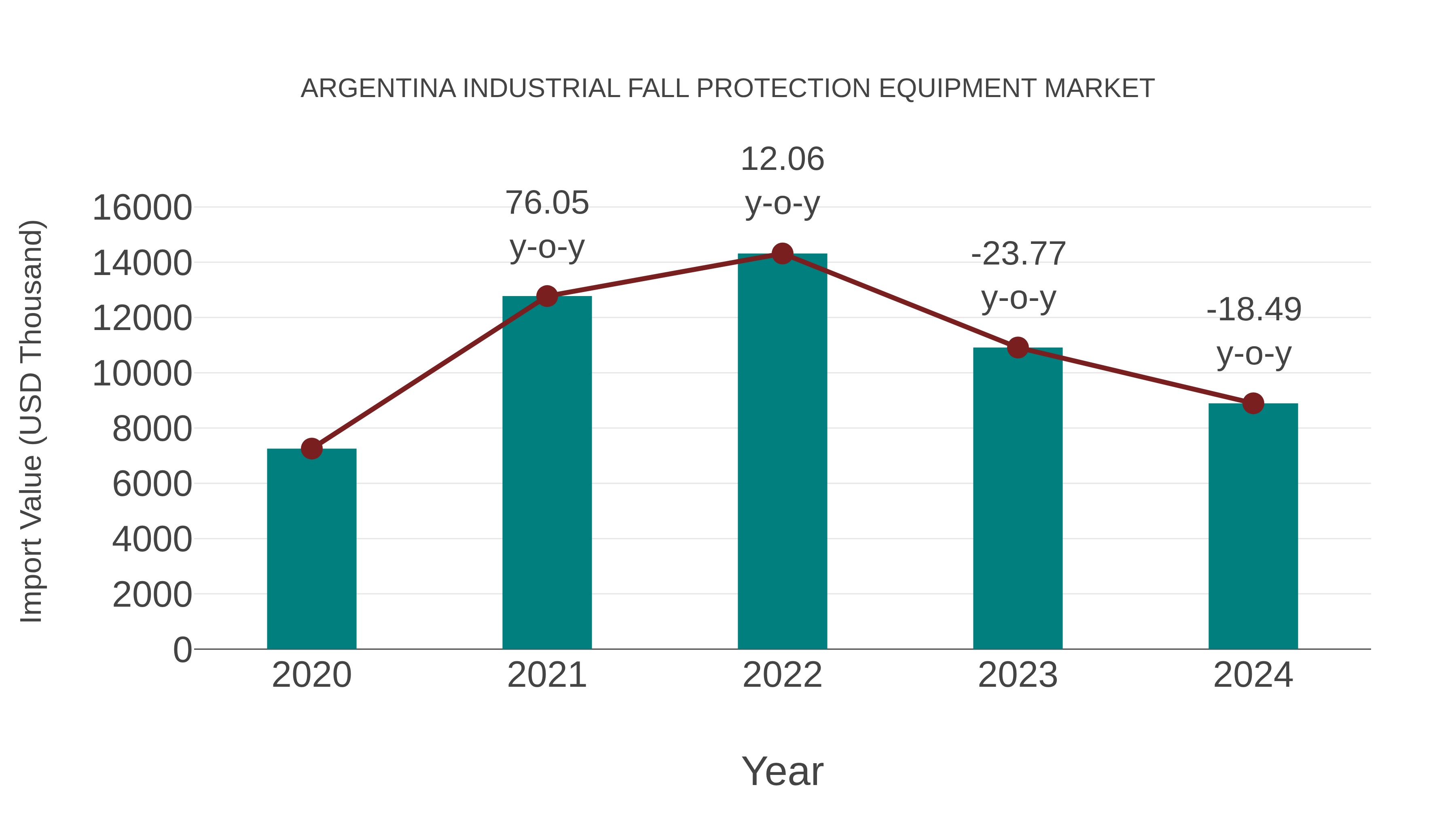 Argentina Industrial Fall Protection Equipment Market: Import Trend Analysis