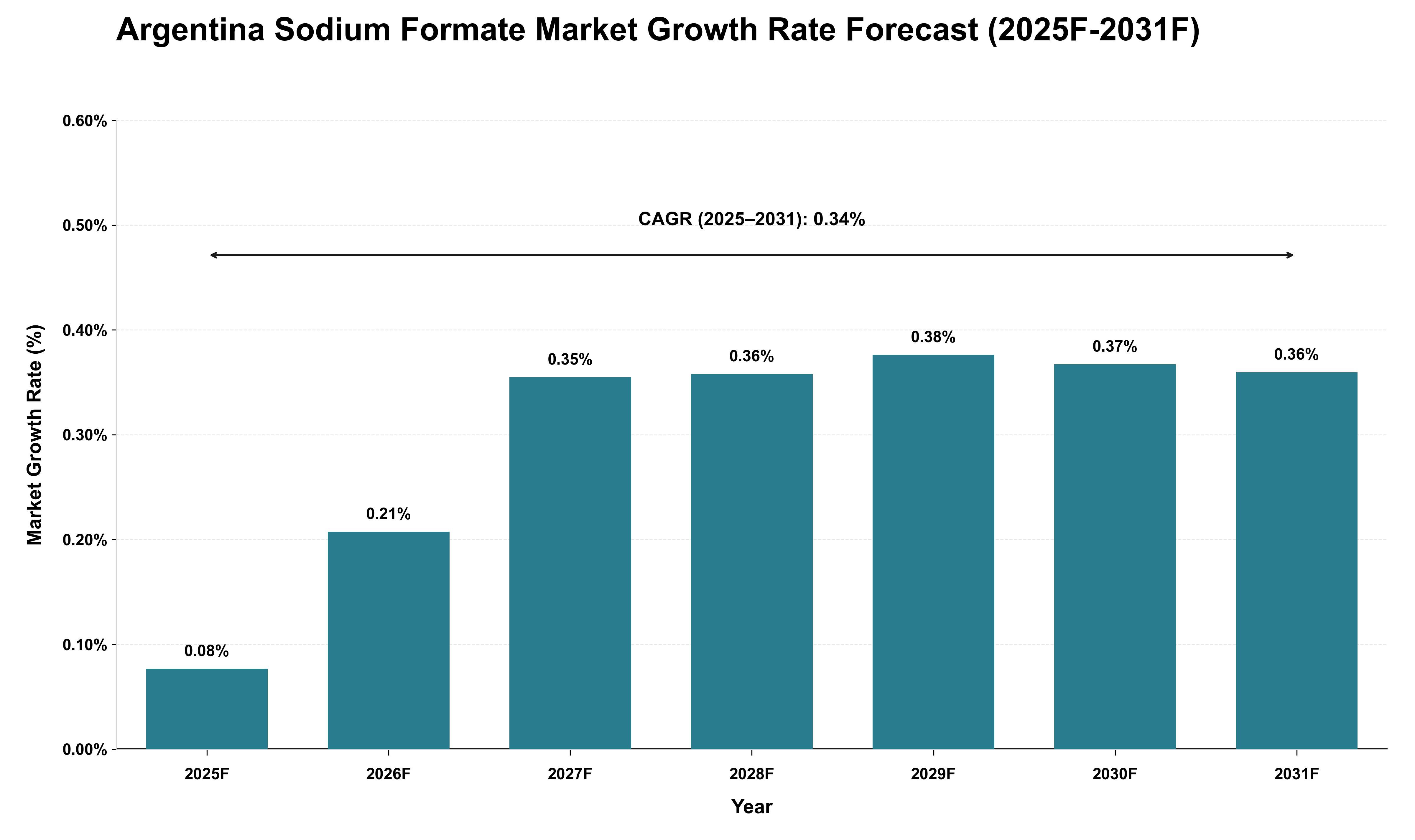 Argentina Sodium Formate Market Growth Rate Analysis (2025 - 2031)