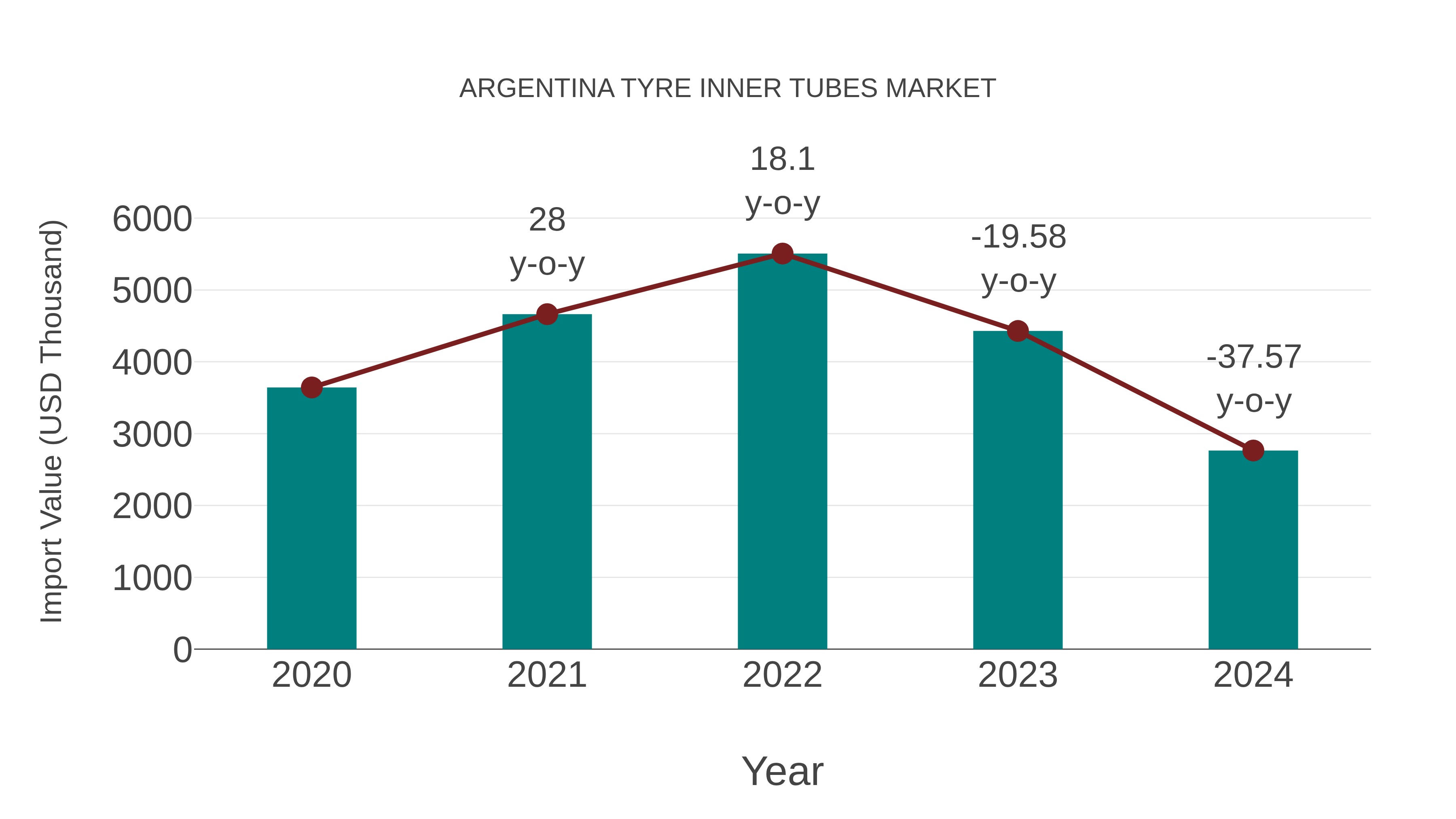  Argentina Tyre Inner Tubes Market: Import Trend Analysis