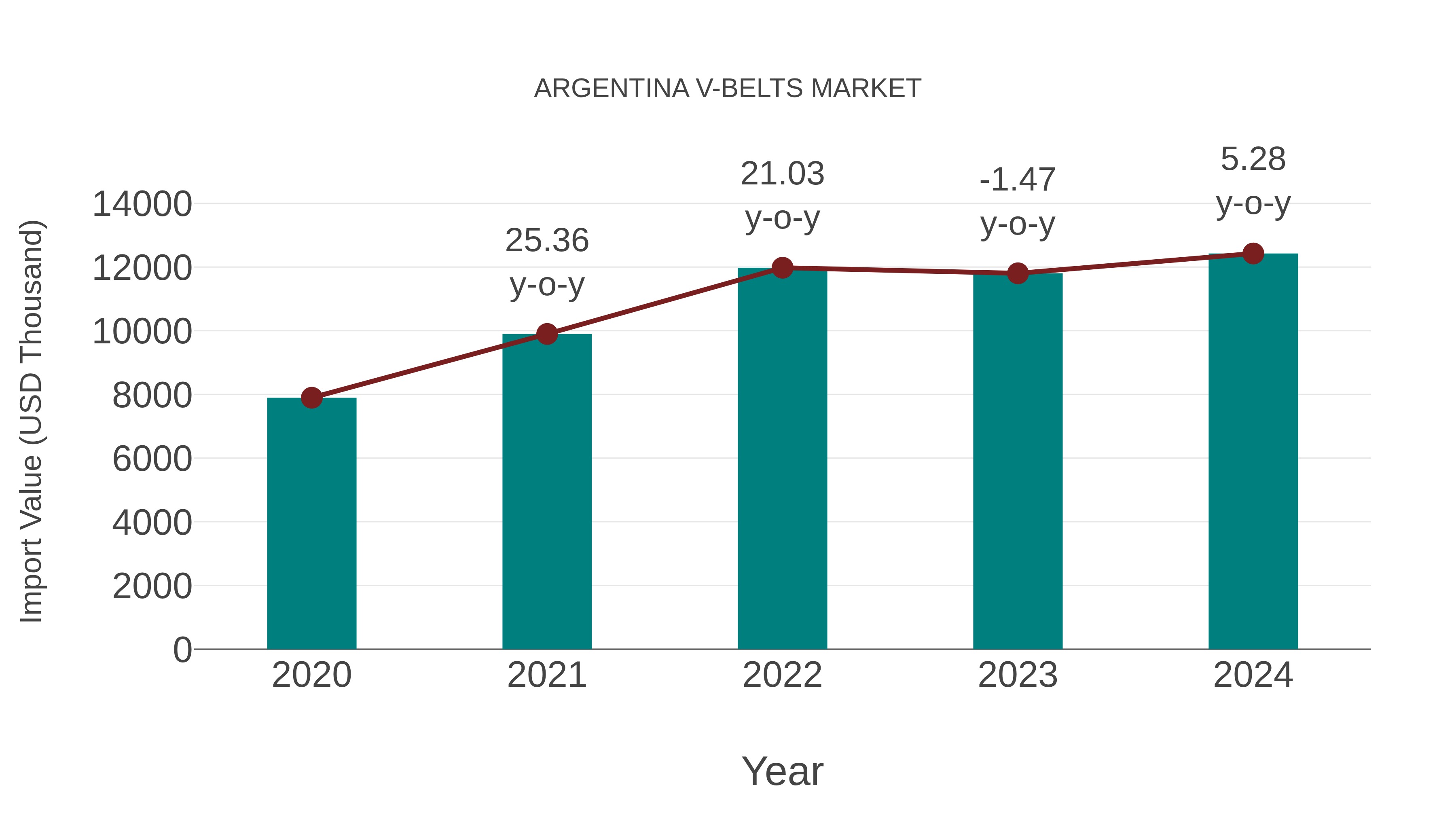 Argentina V-belts Market: Import Trend Analysis