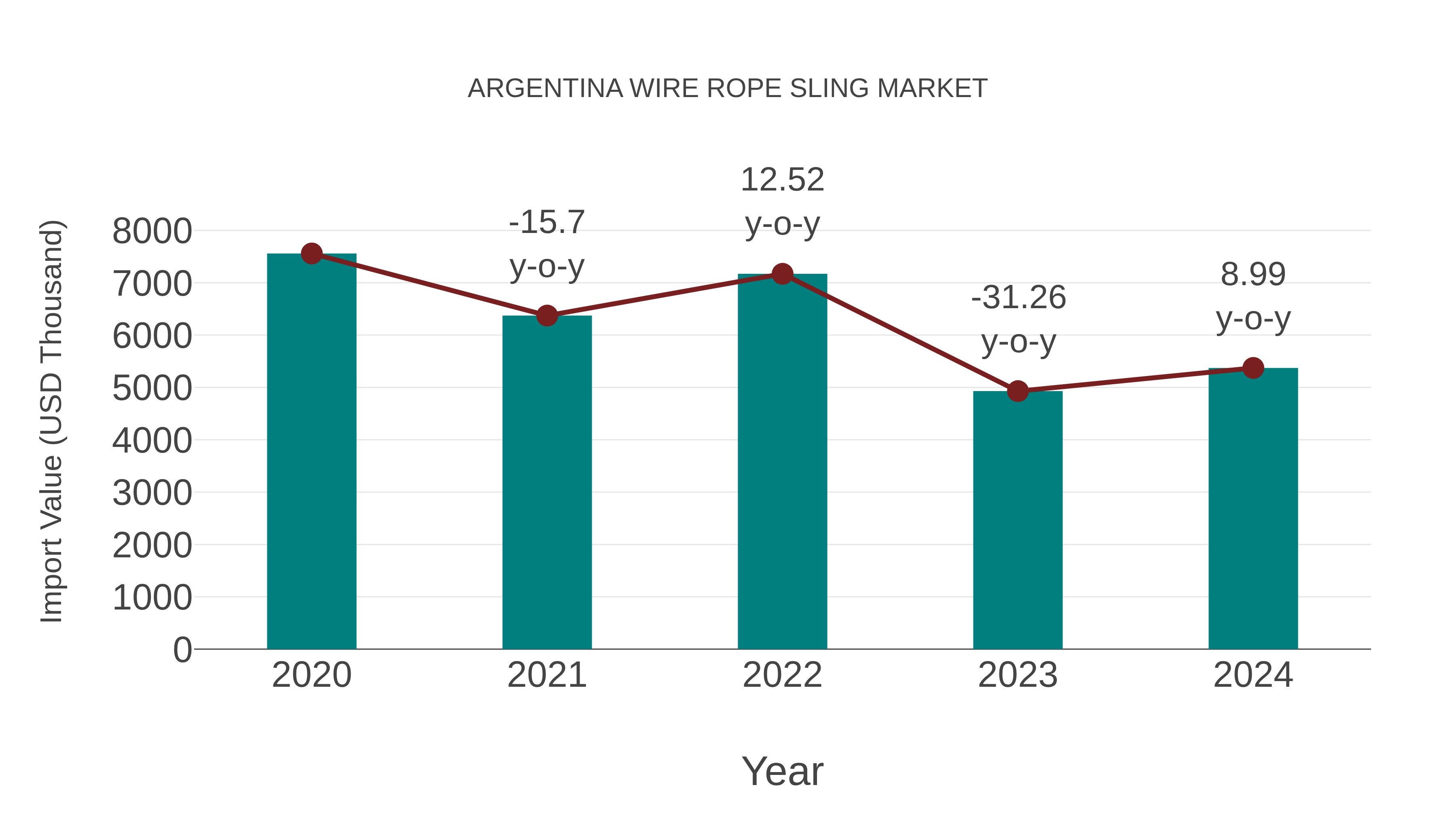  Argentina Wire Rope Sling Market: Import Trend Analysis