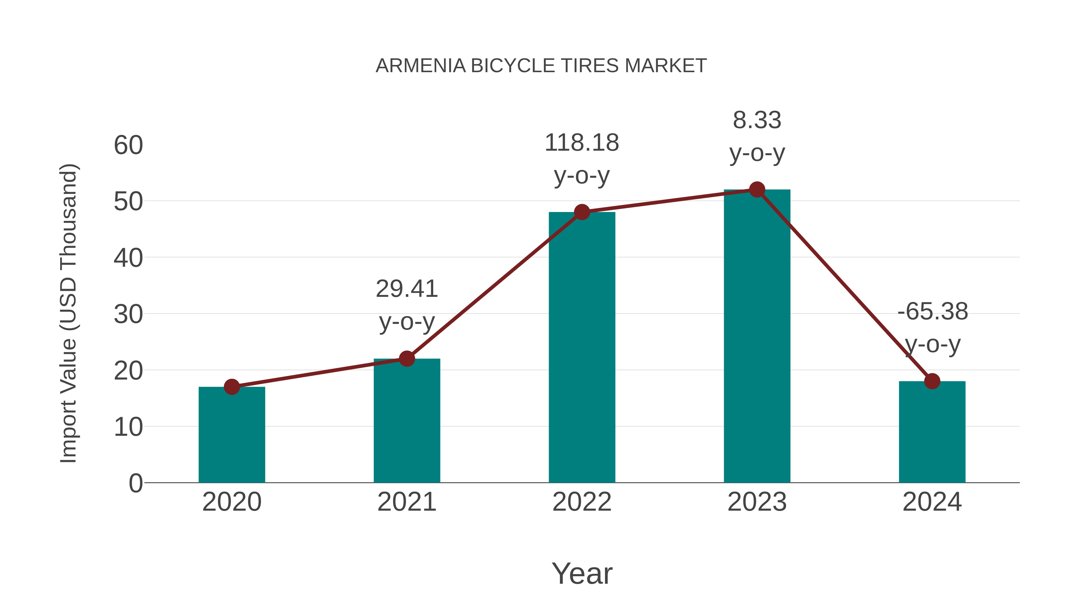 Armenia Bicycle Tires Market: Import Trend Analysis
