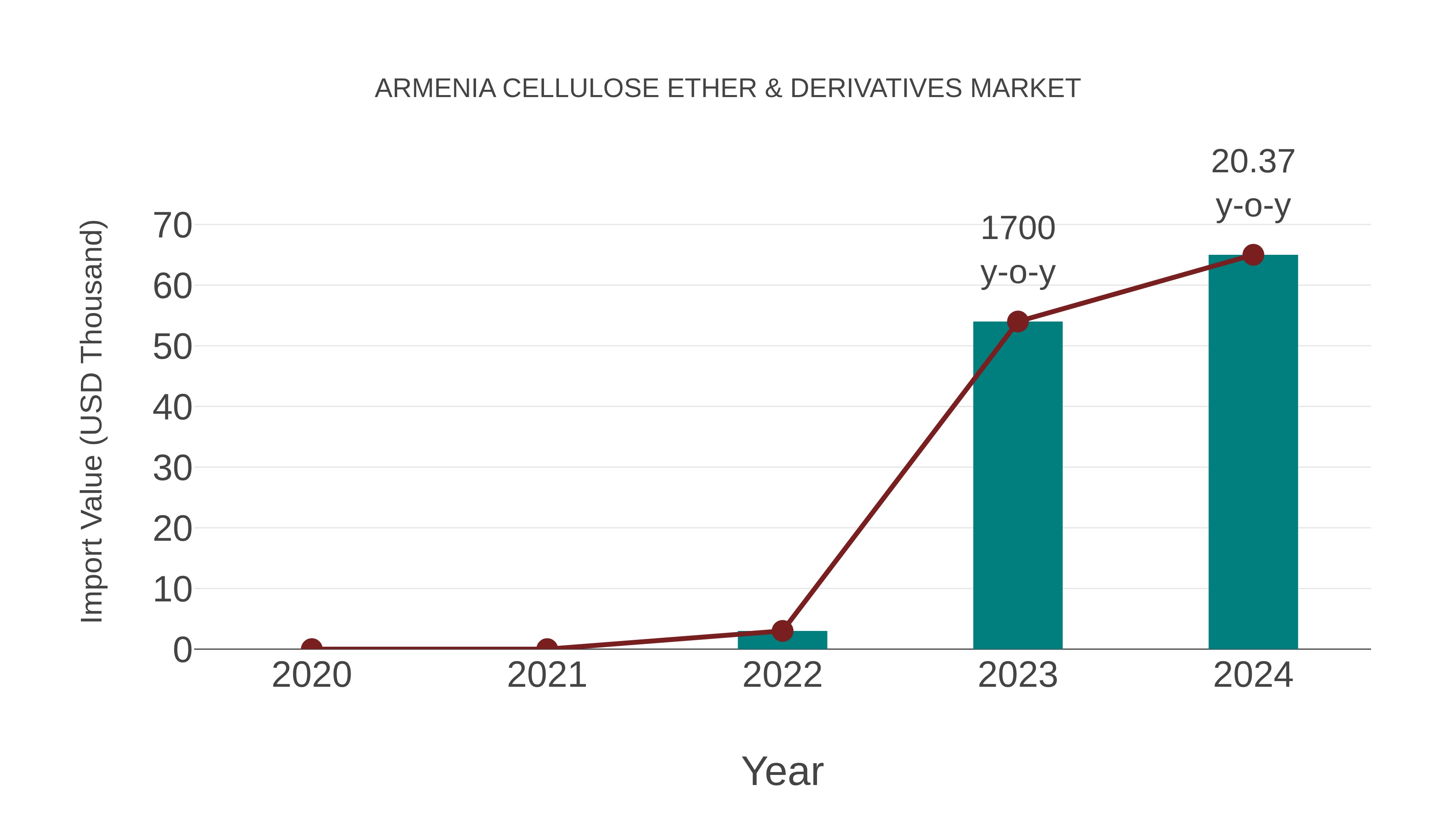  Armenia Cellulose Ether & Derivatives Market: Import Trend Analysis