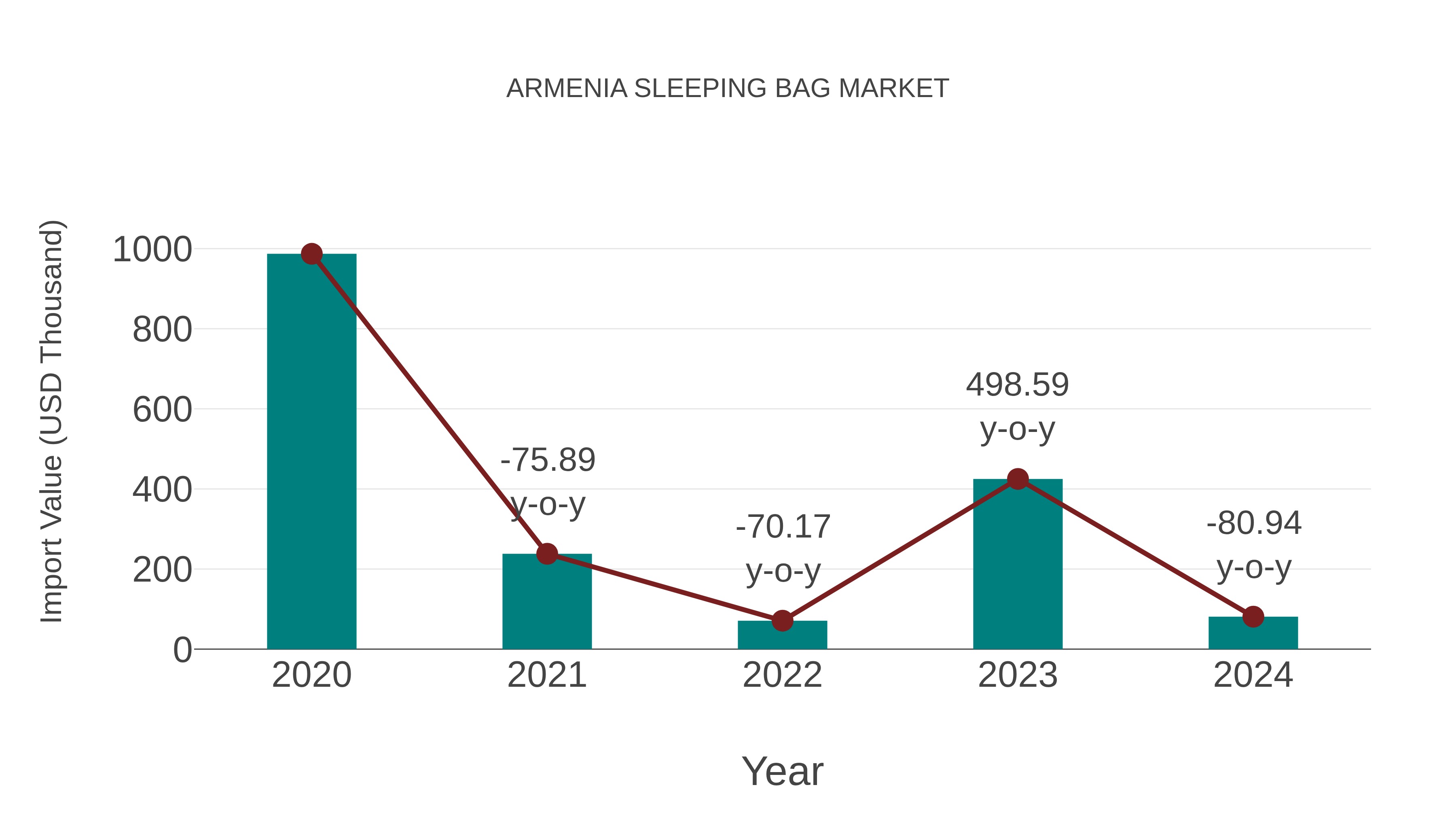 Armenia Sleeping Bag Market: Import Trend Analysis