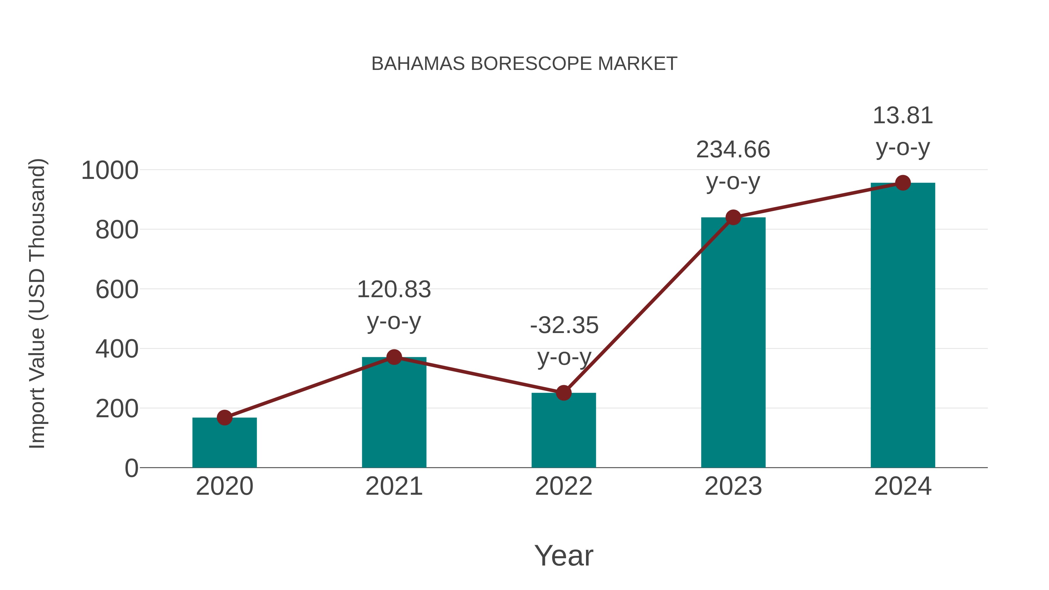  Bahamas Borescope Market: Import Trend Analysis