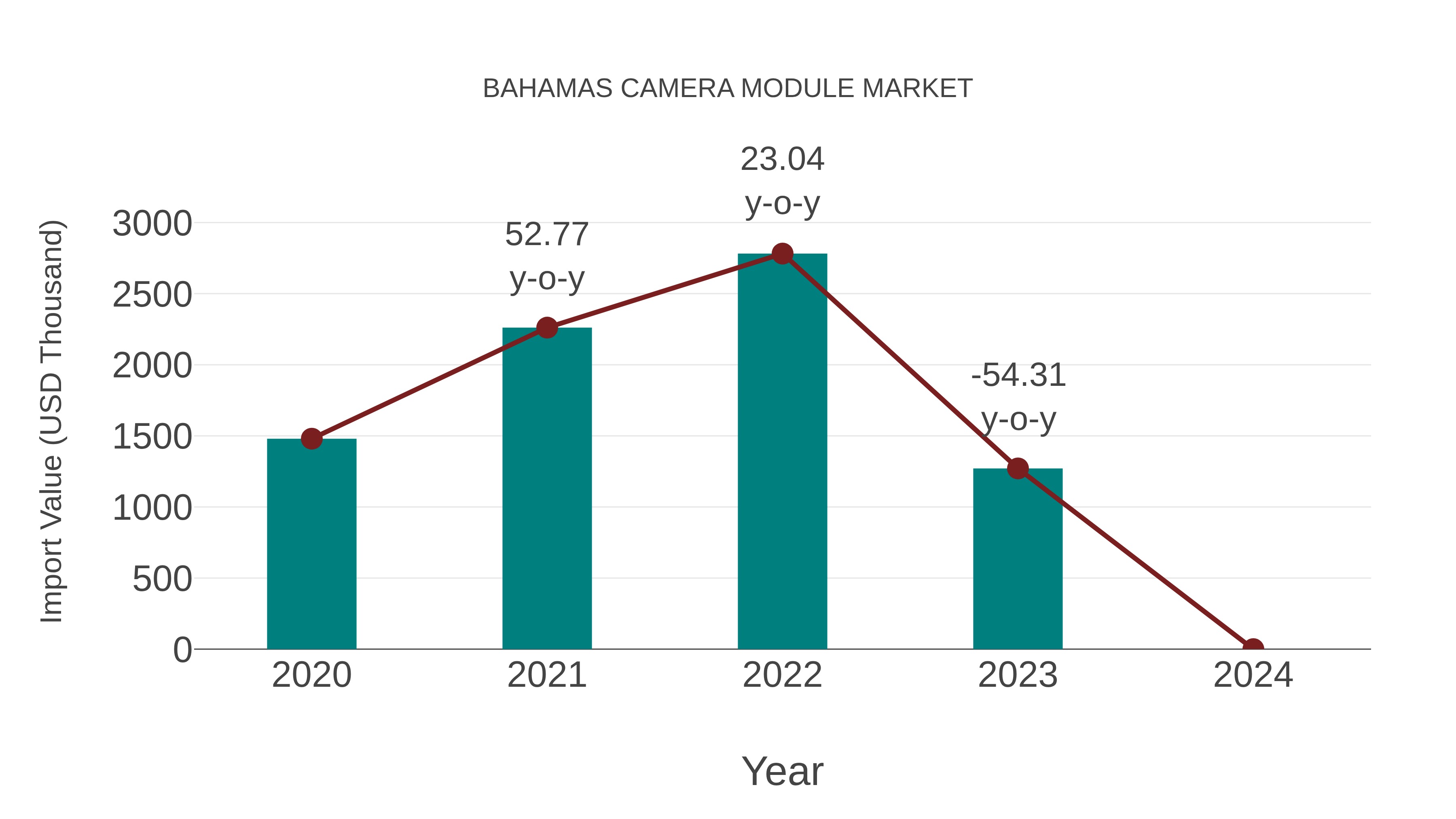  Bahamas Camera Module Market: Import Trend Analysis