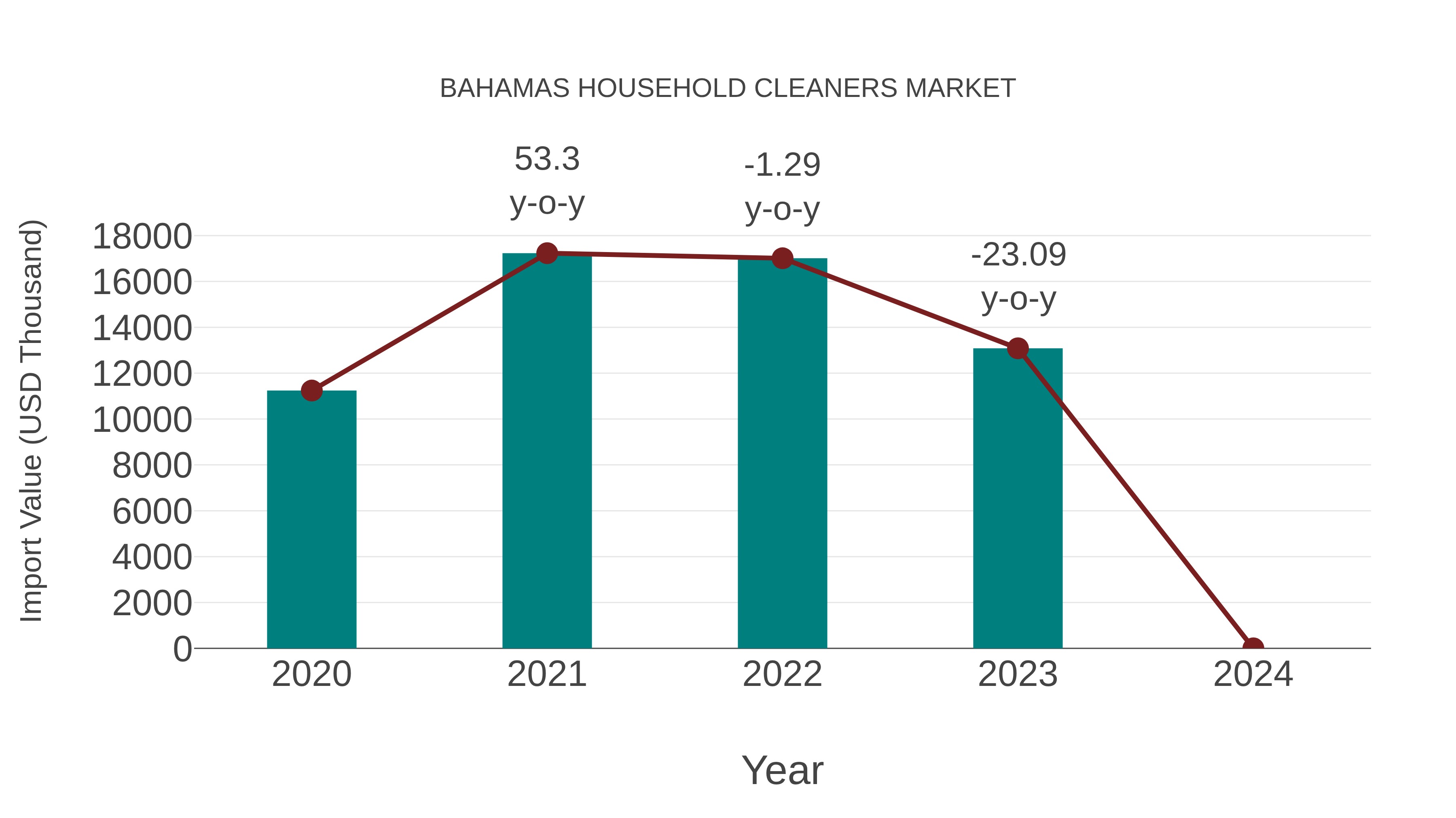  Bahamas Household Cleaners Market: Import Trend Analysis