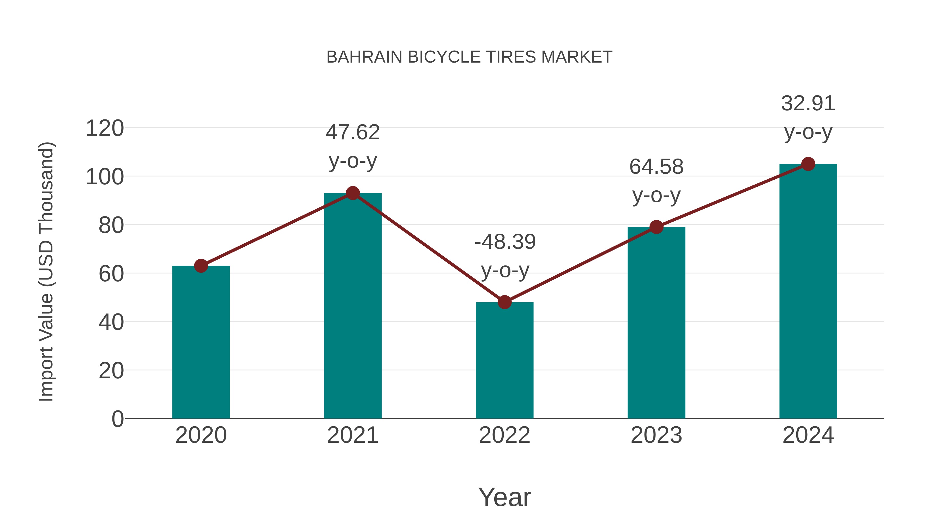 Bahrain Bicycle Tires Market: Import Trend Analysis