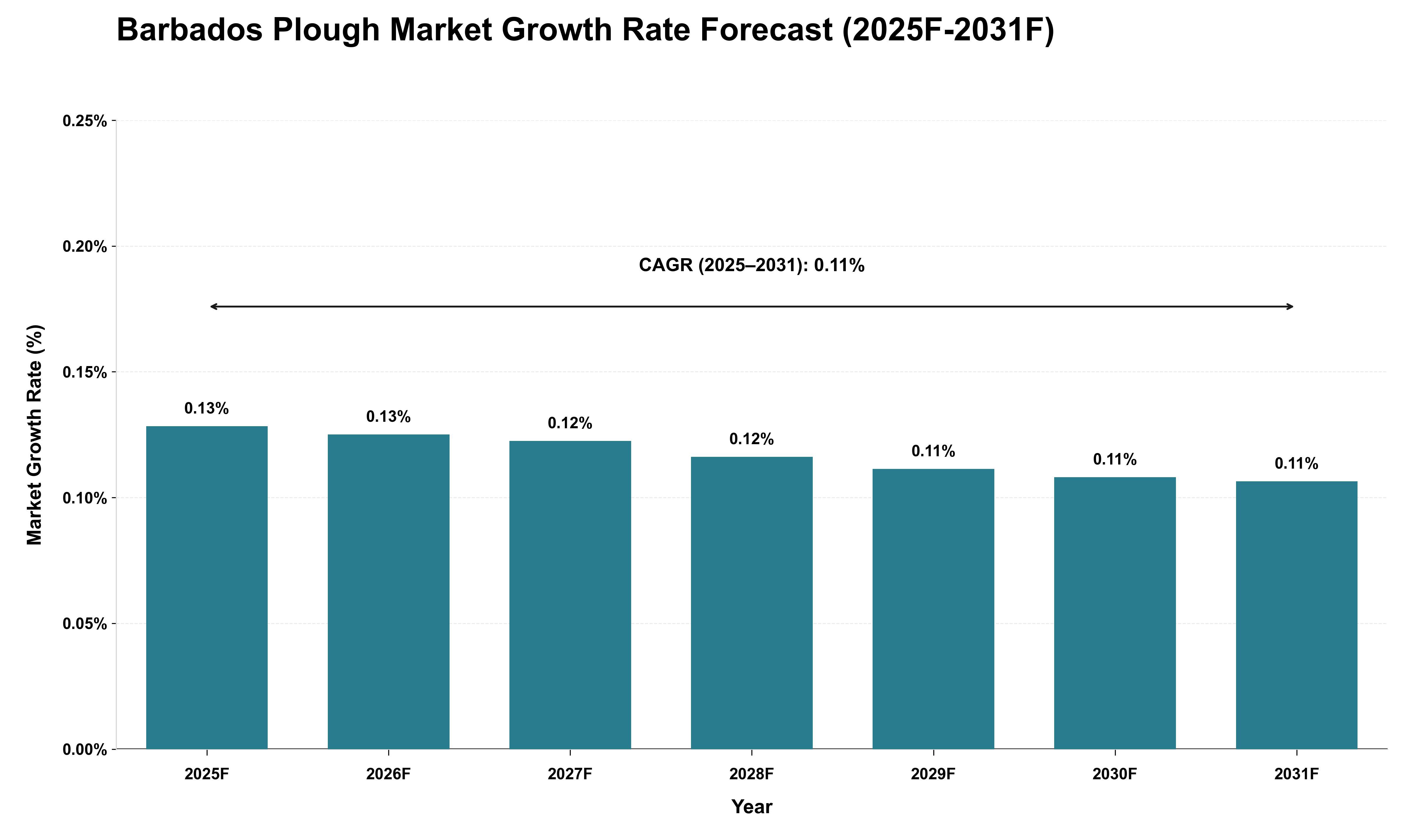 Barbados Plough Market Growth Rate Analysis (2025 - 2031)
