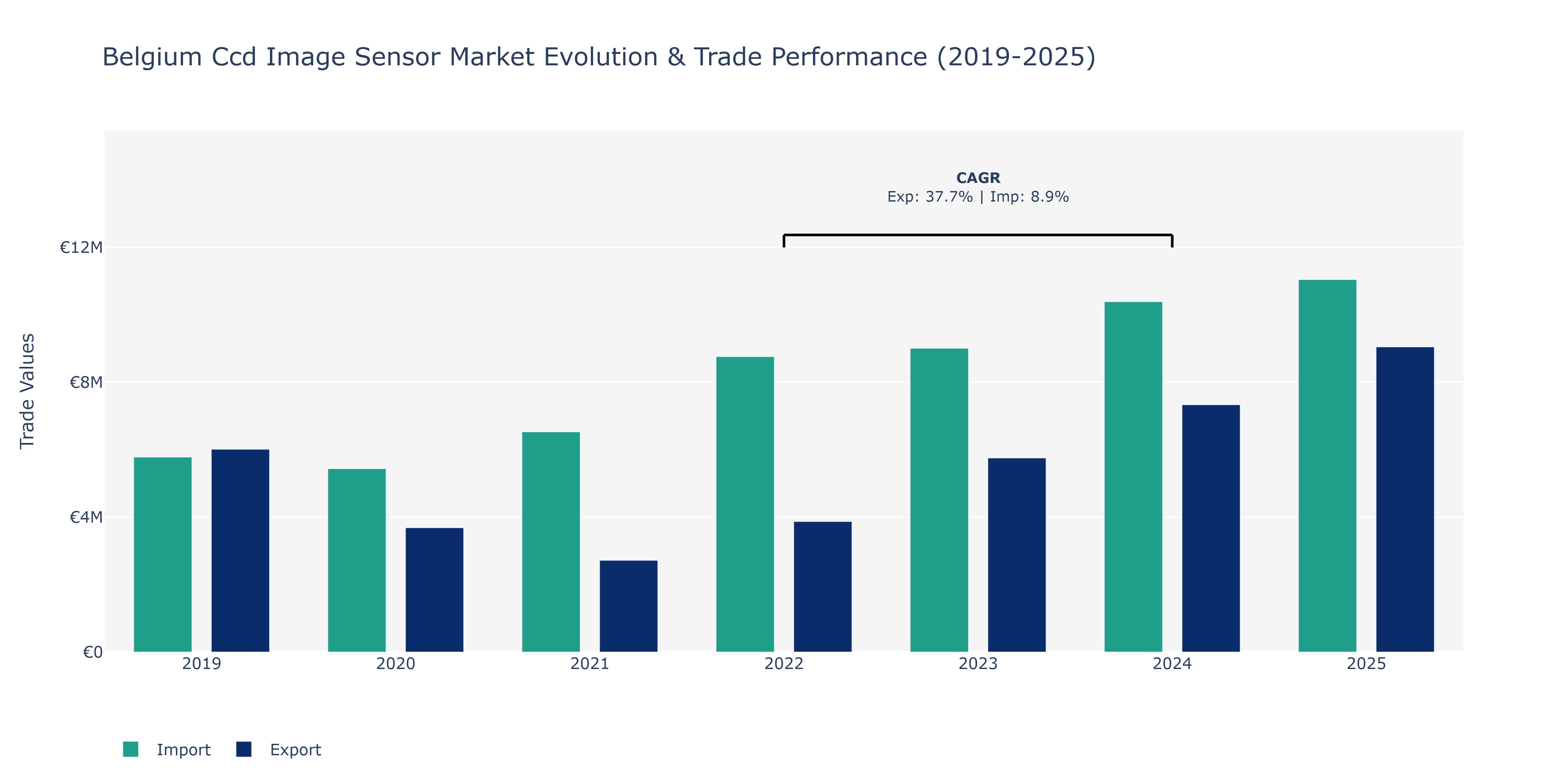 Belgium Ccd Image Sensor Market: Production & Trade Performance (2019-2025)
