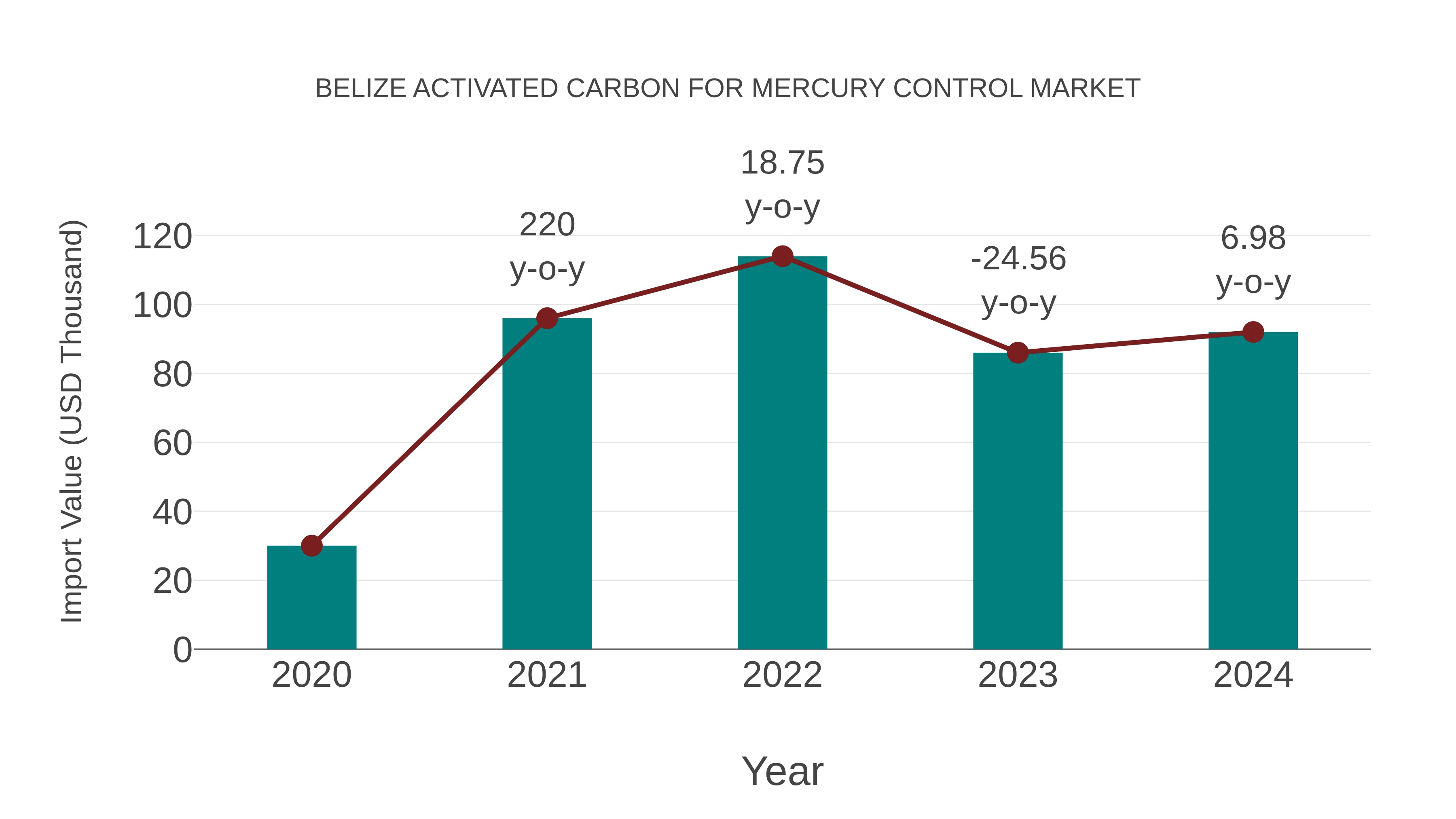  Belize Activated Carbon for Mercury Control Market: Import Trend Analysis