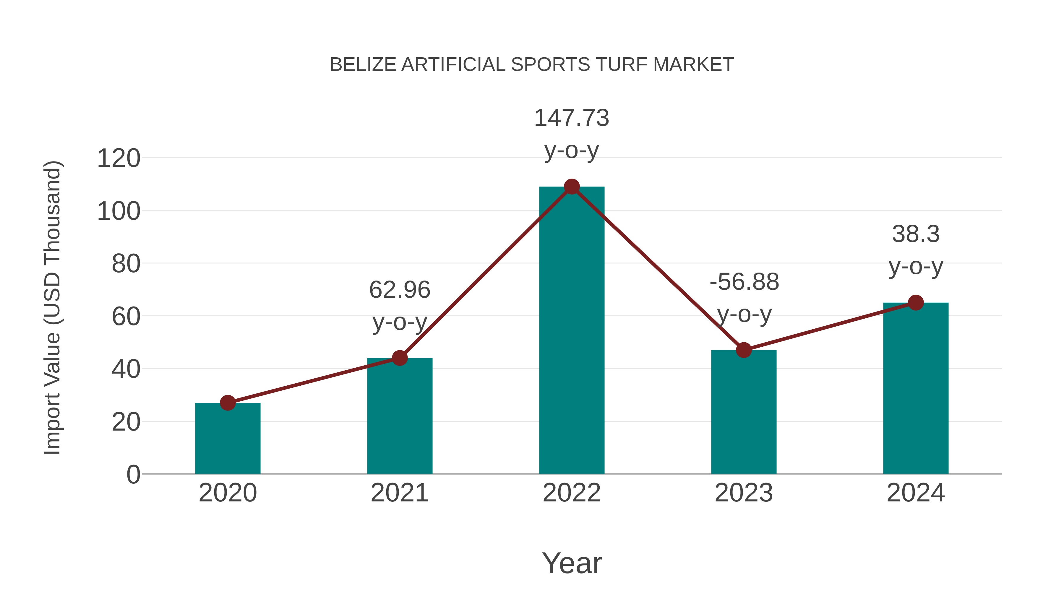  Belize Artificial Sports Turf Market: Import Trend Analysis