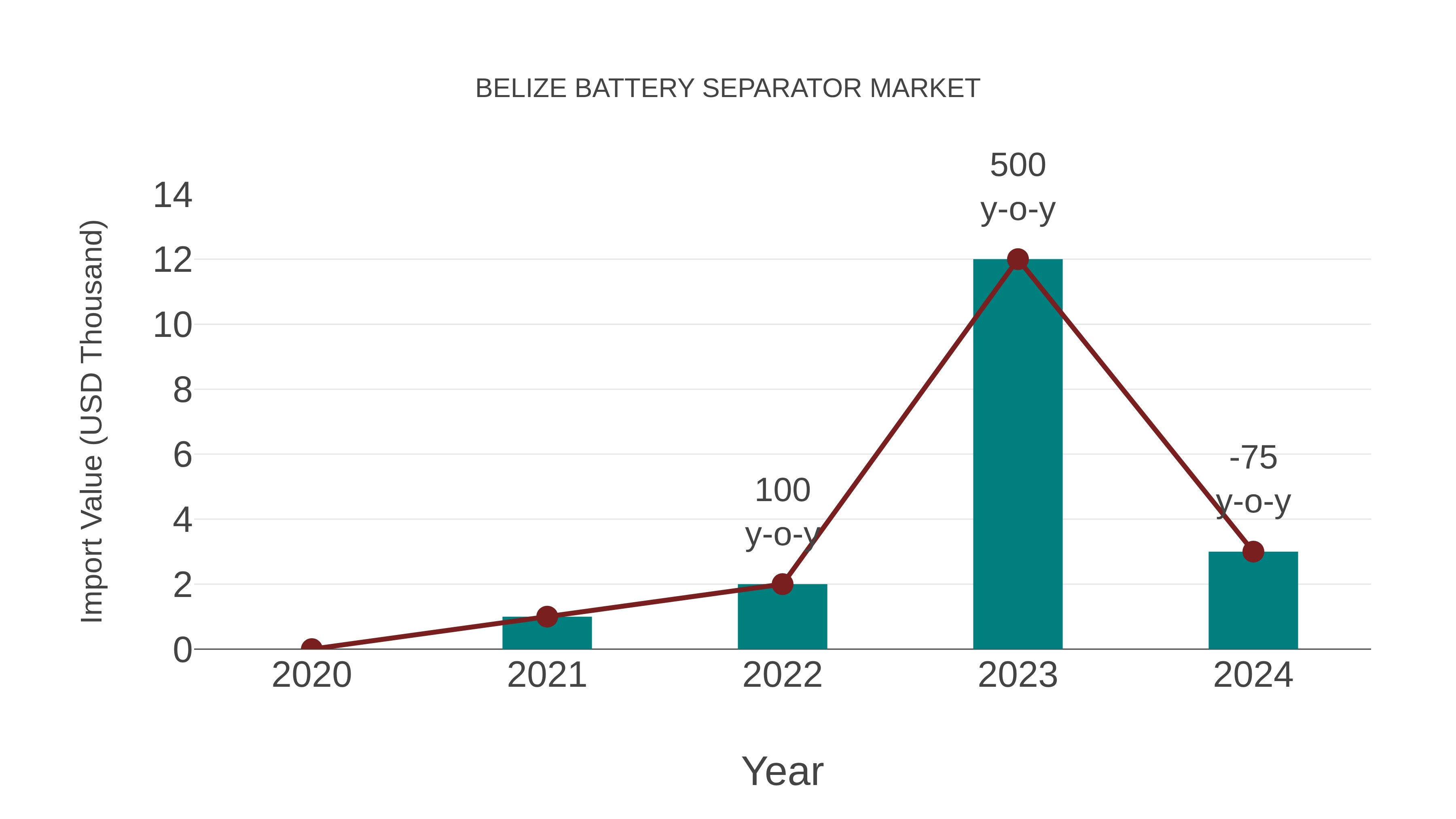  Belize Battery Separator Market: Import Trend Analysis