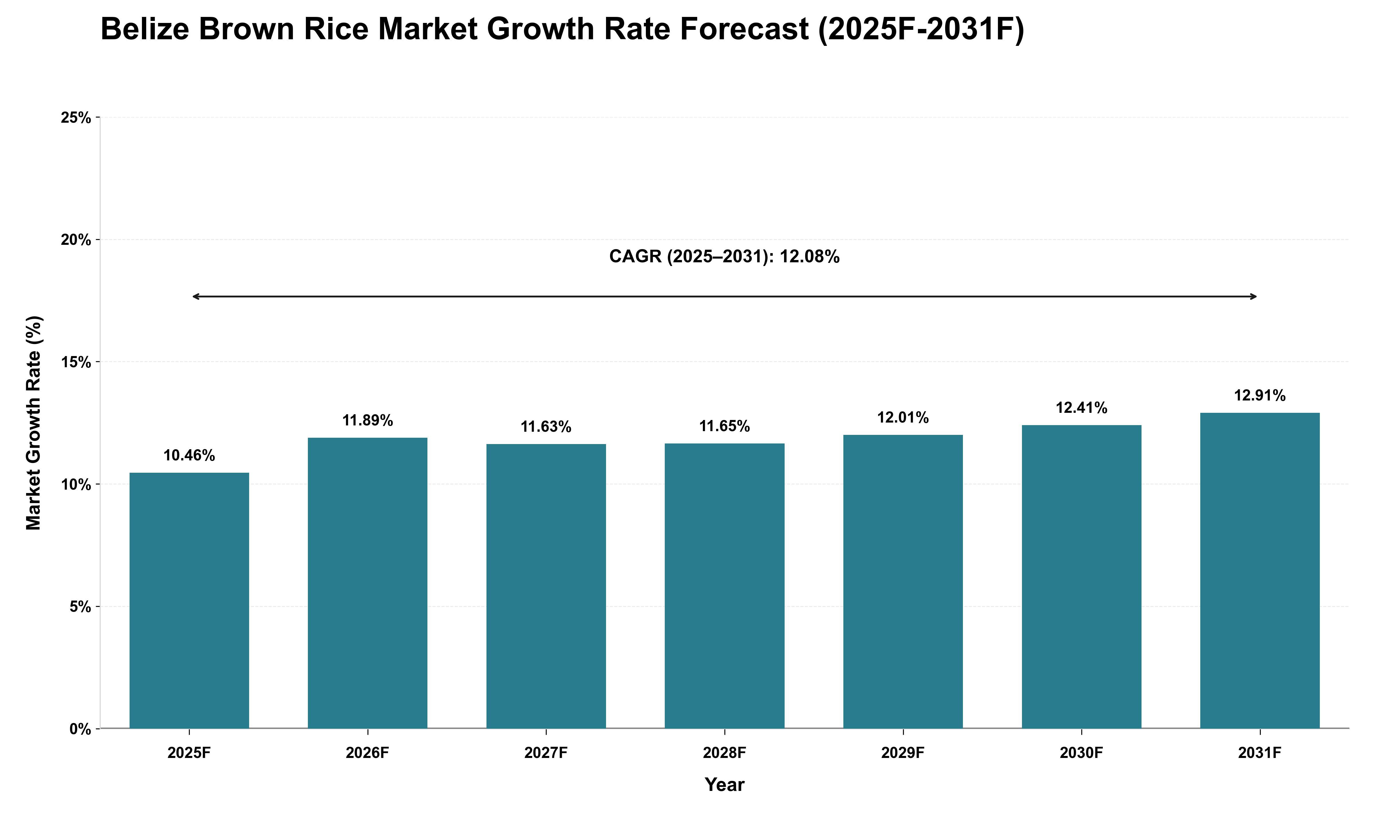 Belize Brown Rice Market Growth Rate Analysis (2025 - 2031)