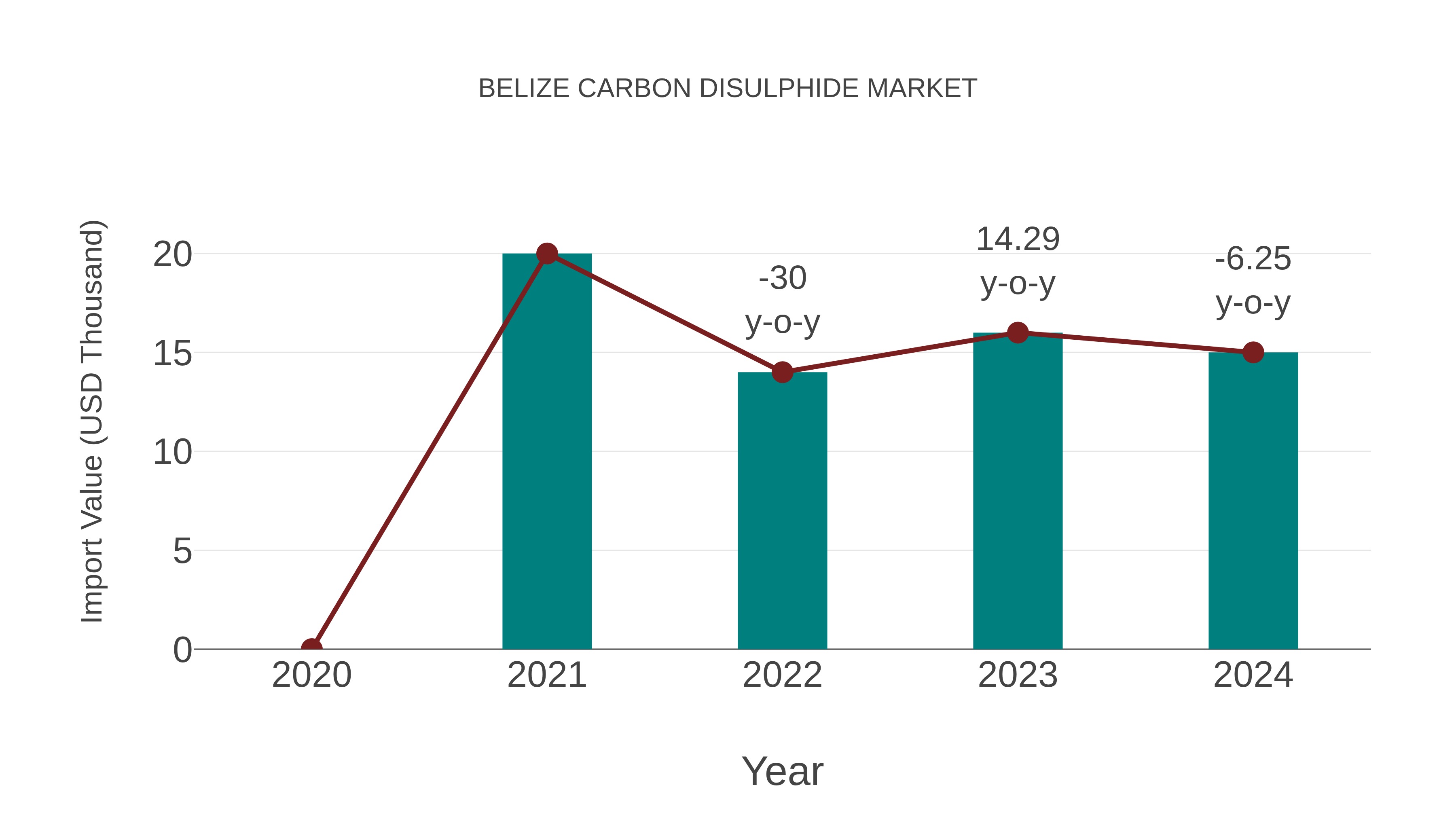  Belize Carbon Disulphide Market: Import Trend Analysis