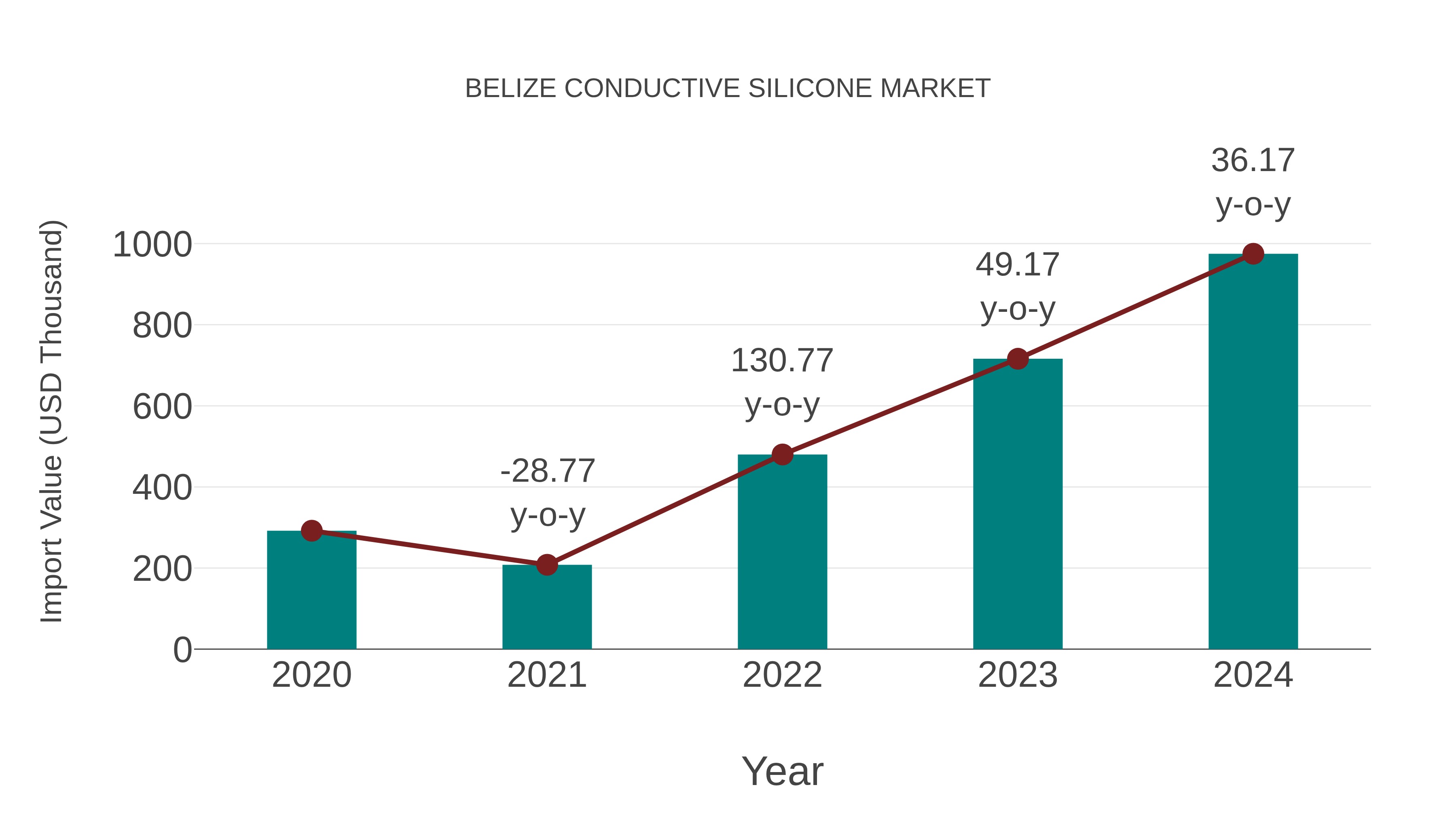  Belize Conductive Silicone Market: Import Trend Analysis
