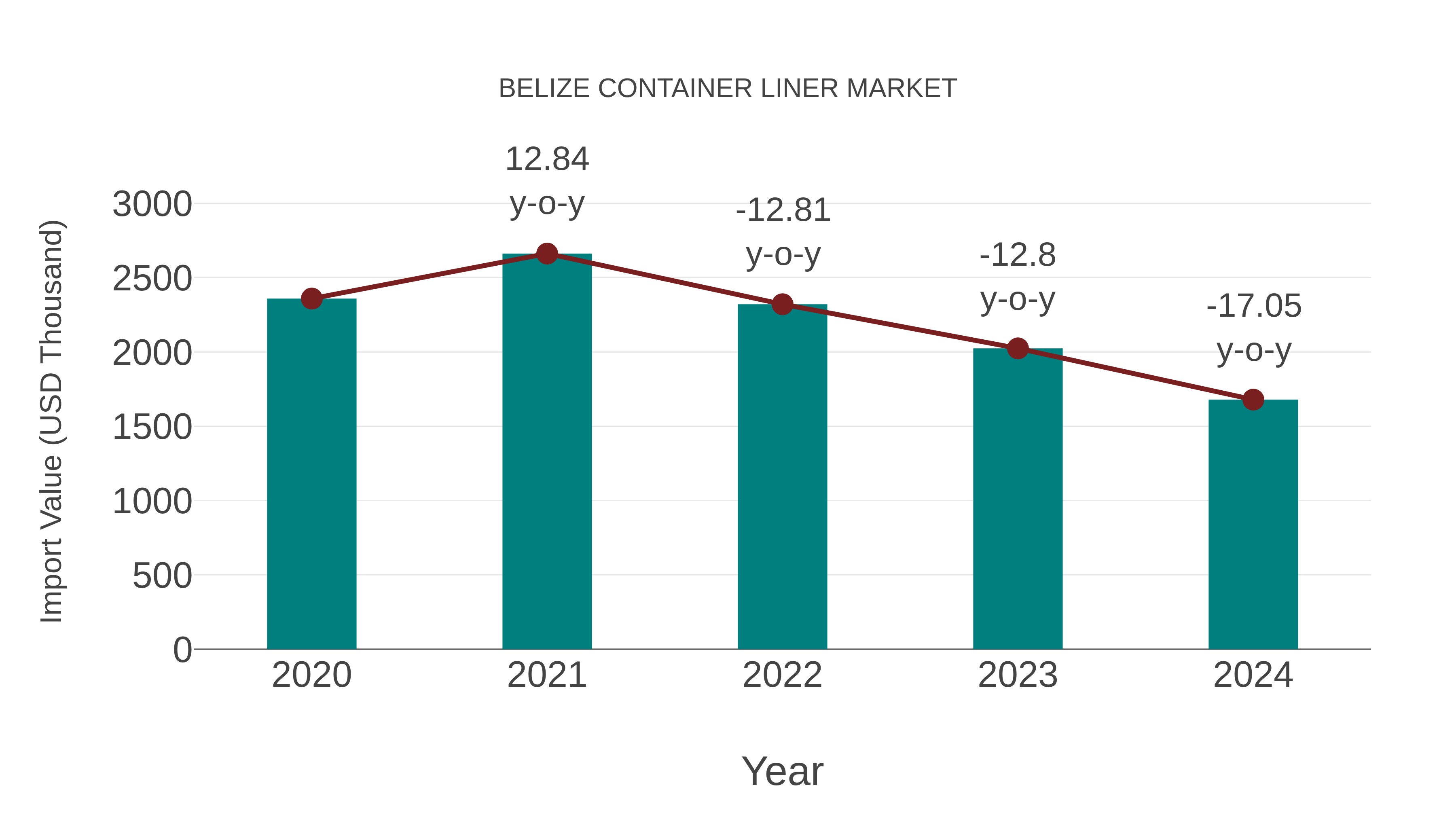 Belize Container Liner Market: Import Trend Analysis