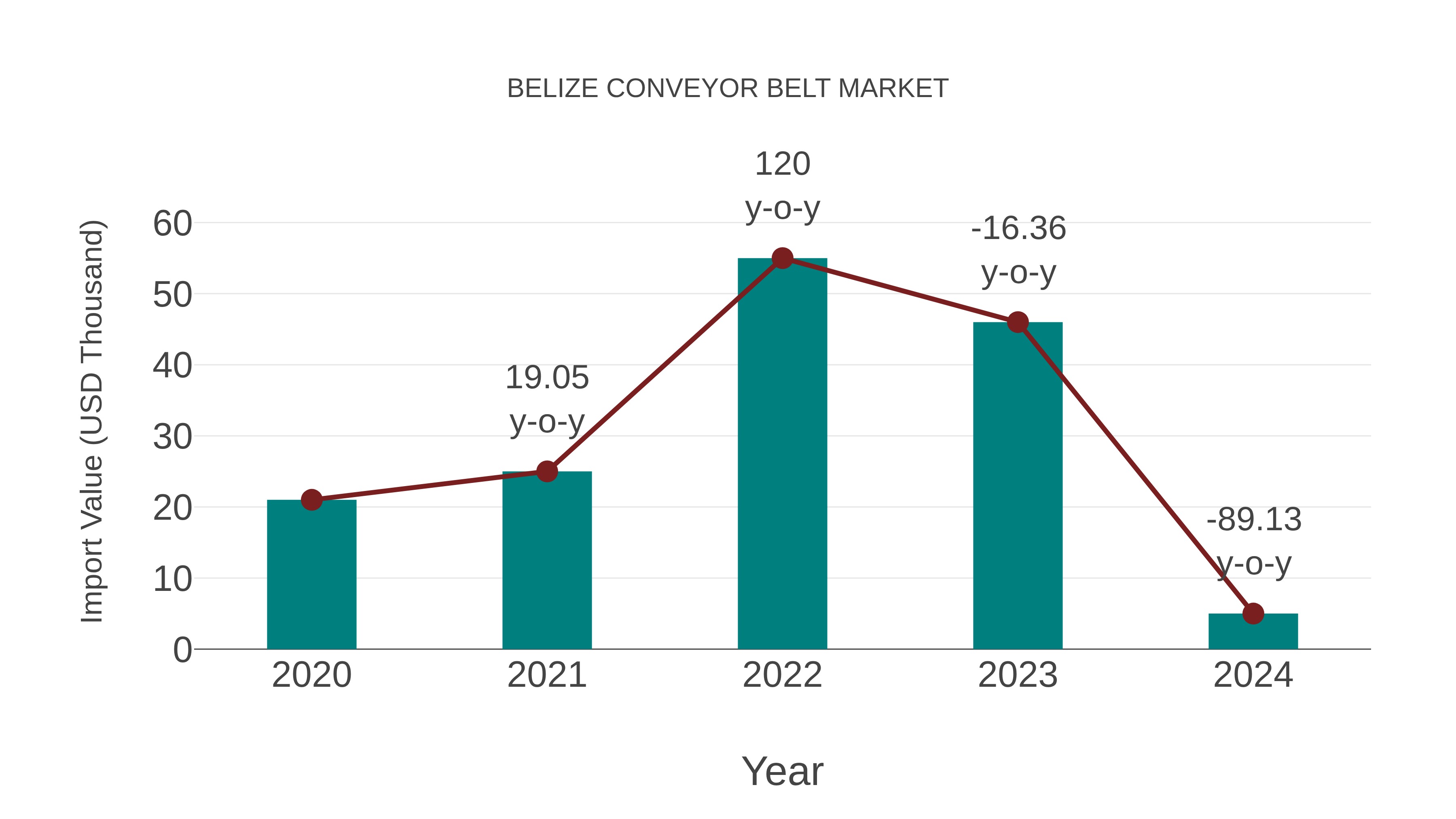  Belize Conveyor Belt Market: Import Trend Analysis