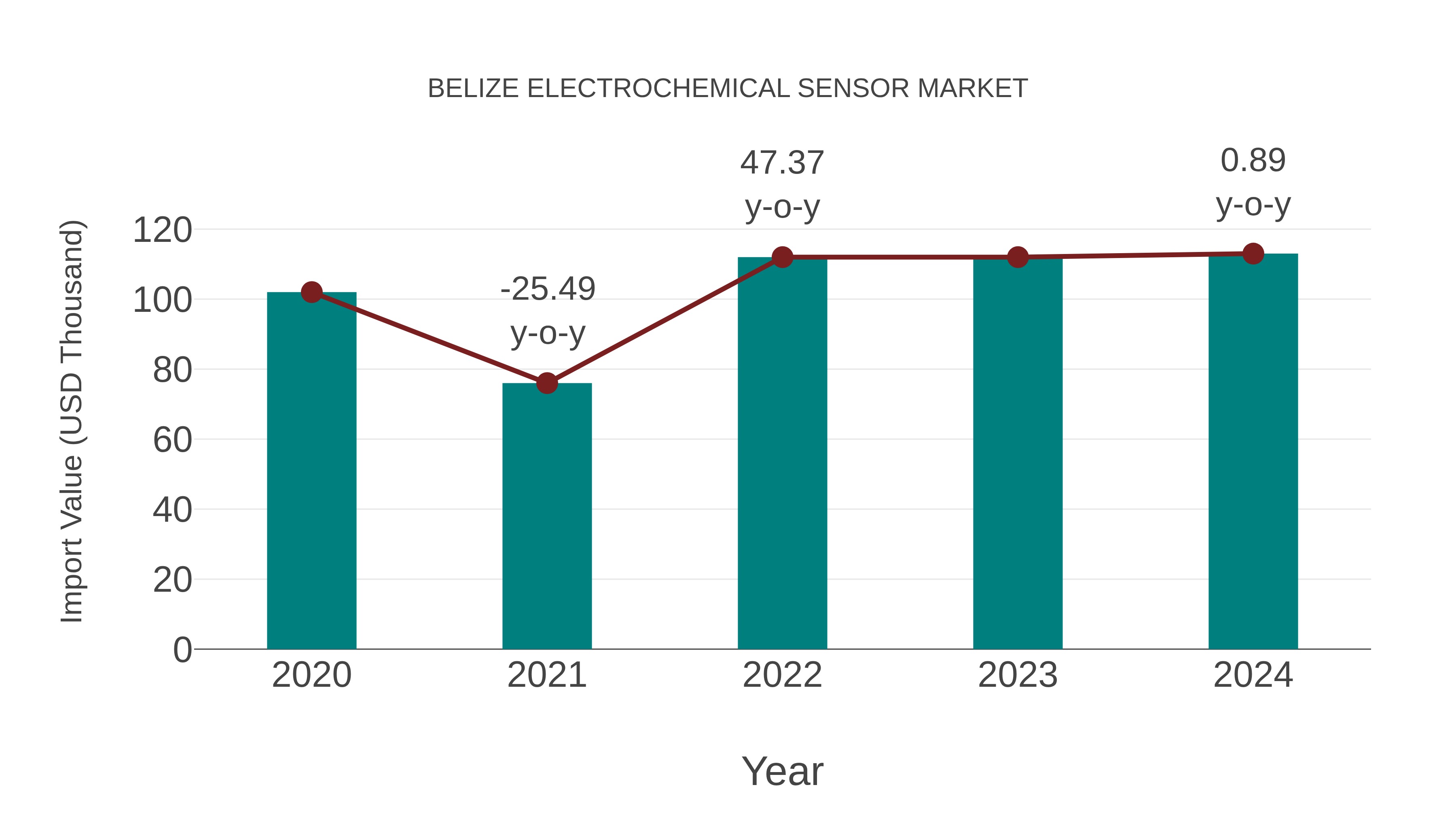  Belize Electrochemical Sensor Market: Import Trend Analysis