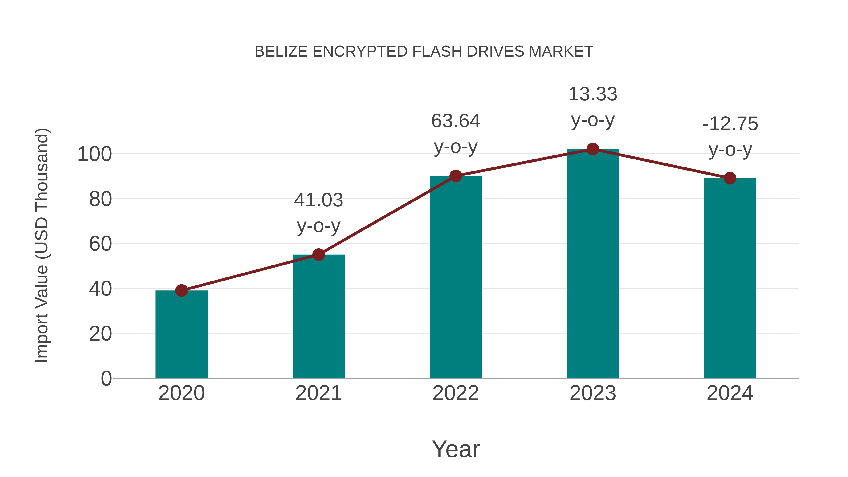  Belize Encrypted Flash Drives Market: Import Trend Analysis