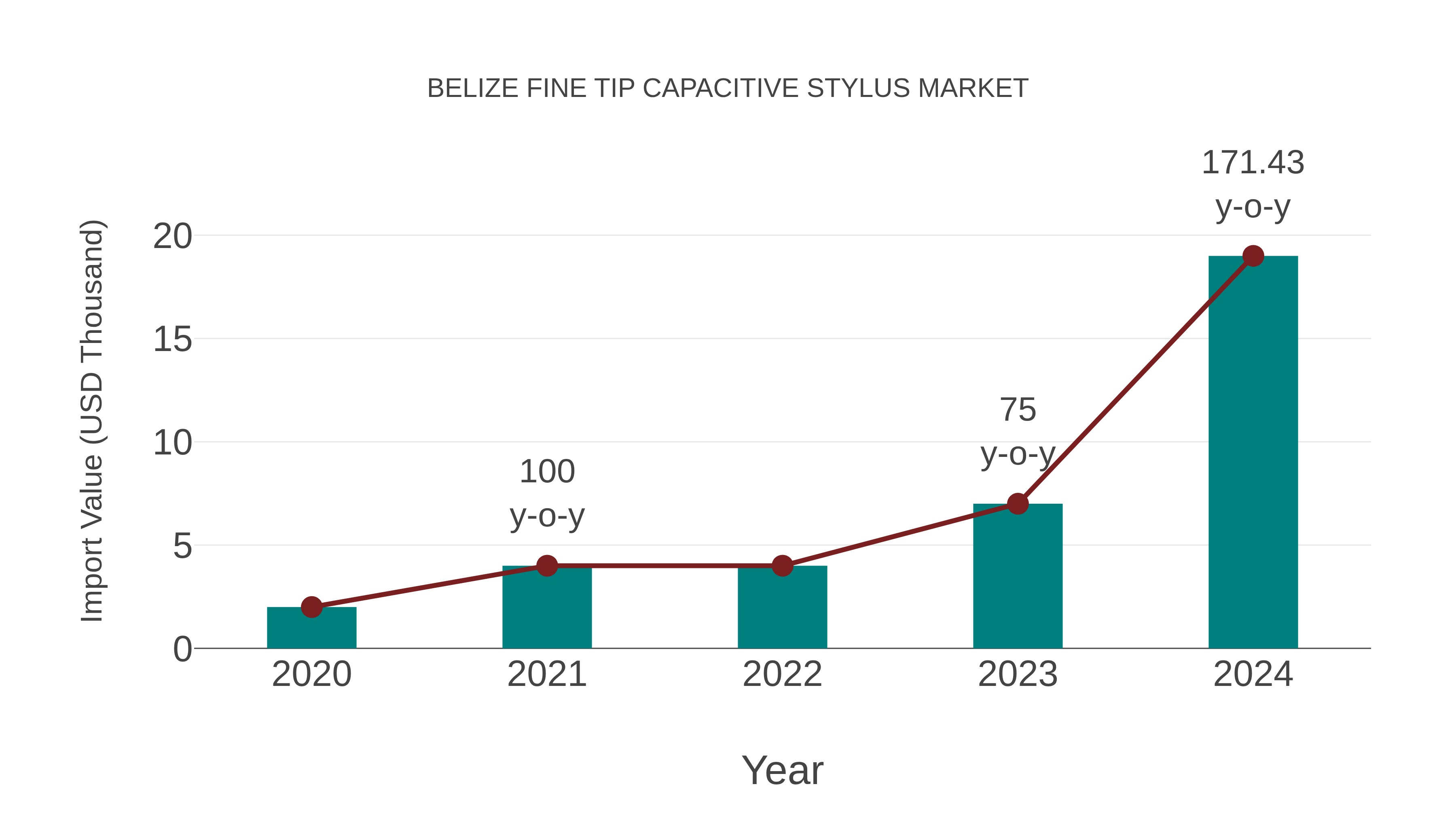  Belize Fine Tip Capacitive Stylus Market: Import Trend Analysis