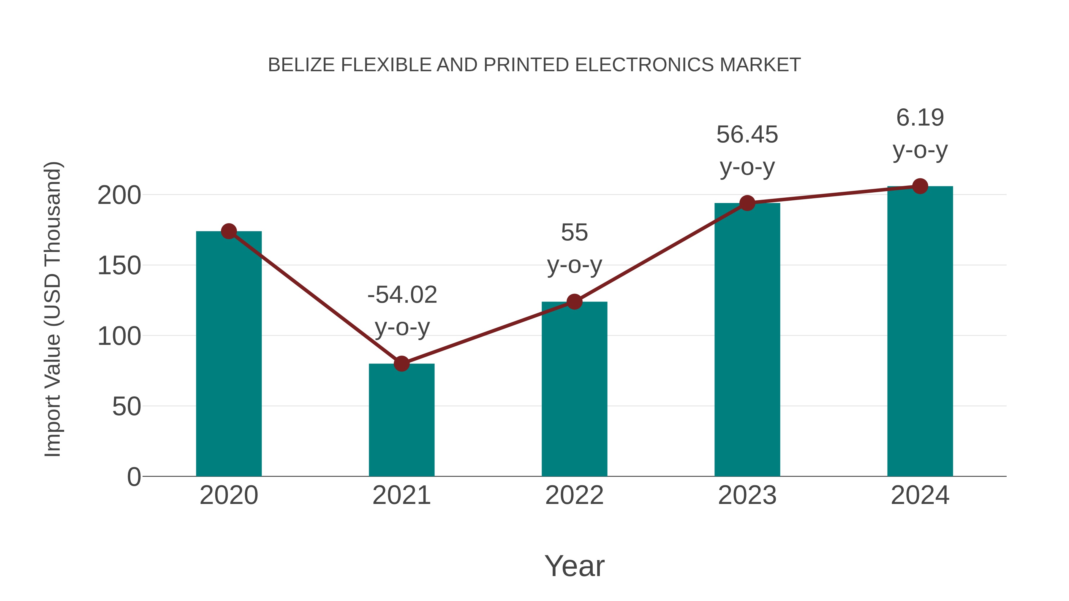  Belize Flexible and Printed Electronics Market: Import Trend Analysis