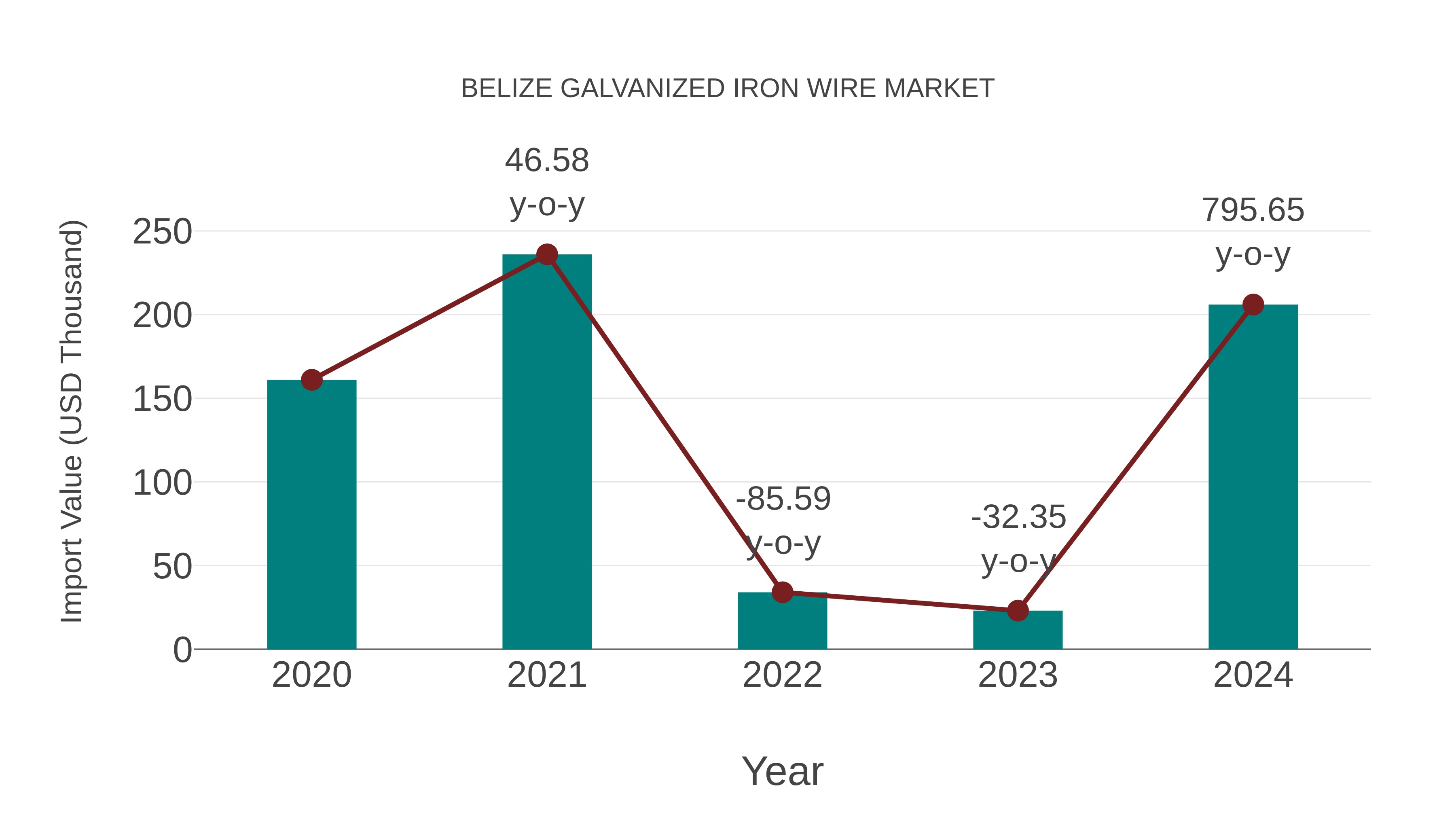  Belize Galvanized Iron Wire Market: Import Trend Analysis
