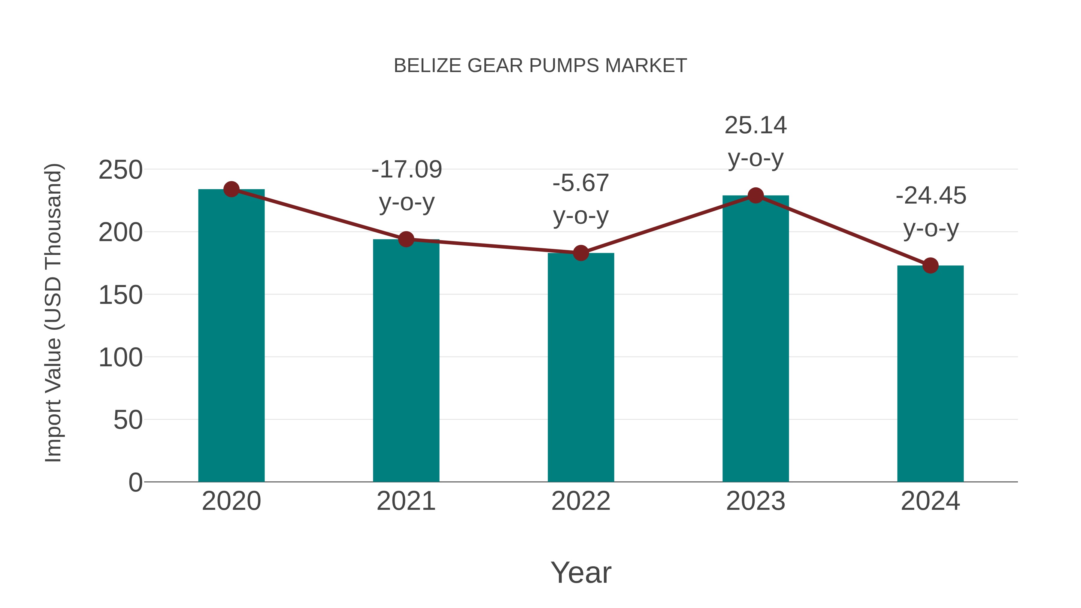  Belize Gear Pumps Market: Import Trend Analysis