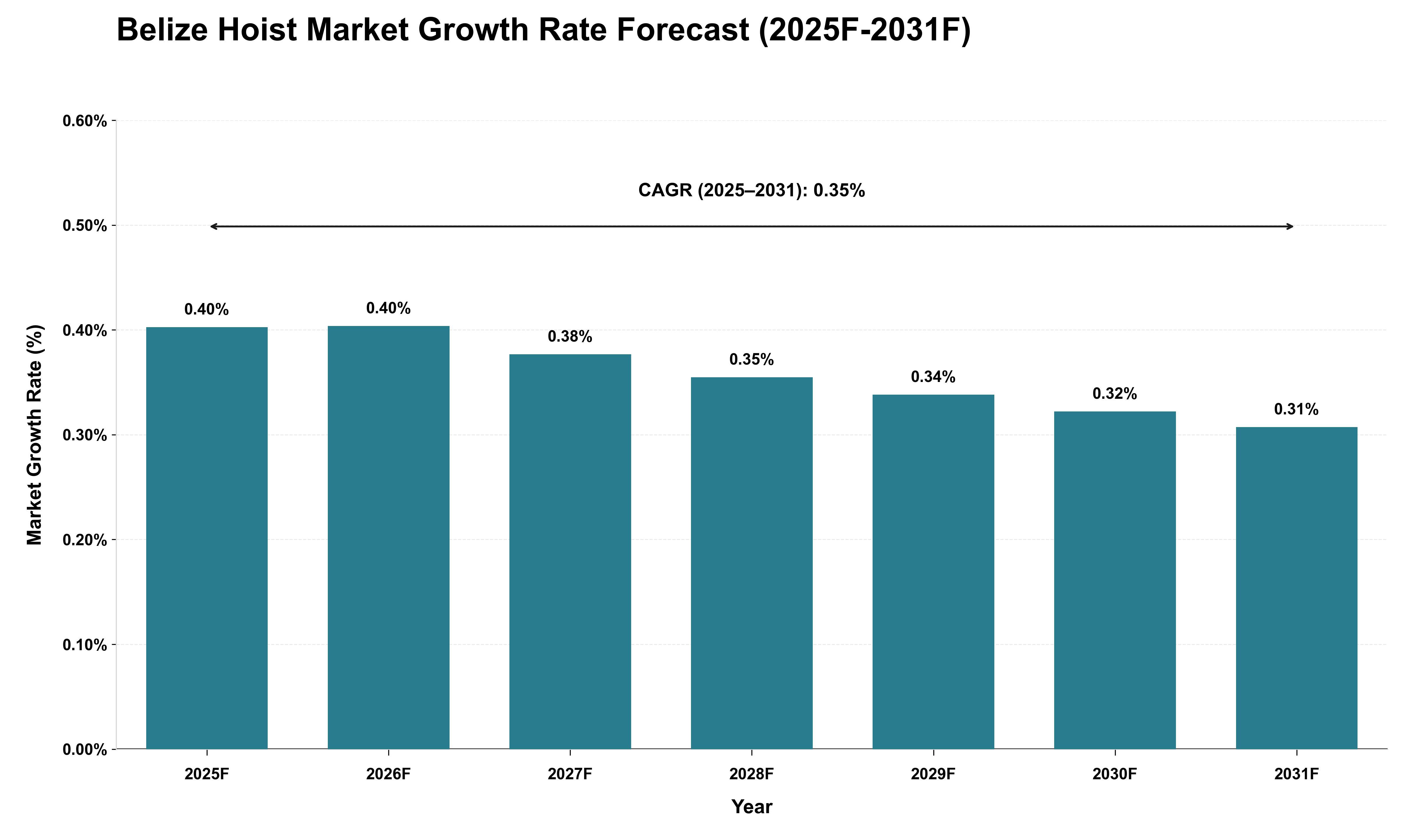 Belize Hoist Market Growth Rate Analysis (2025 - 2031)