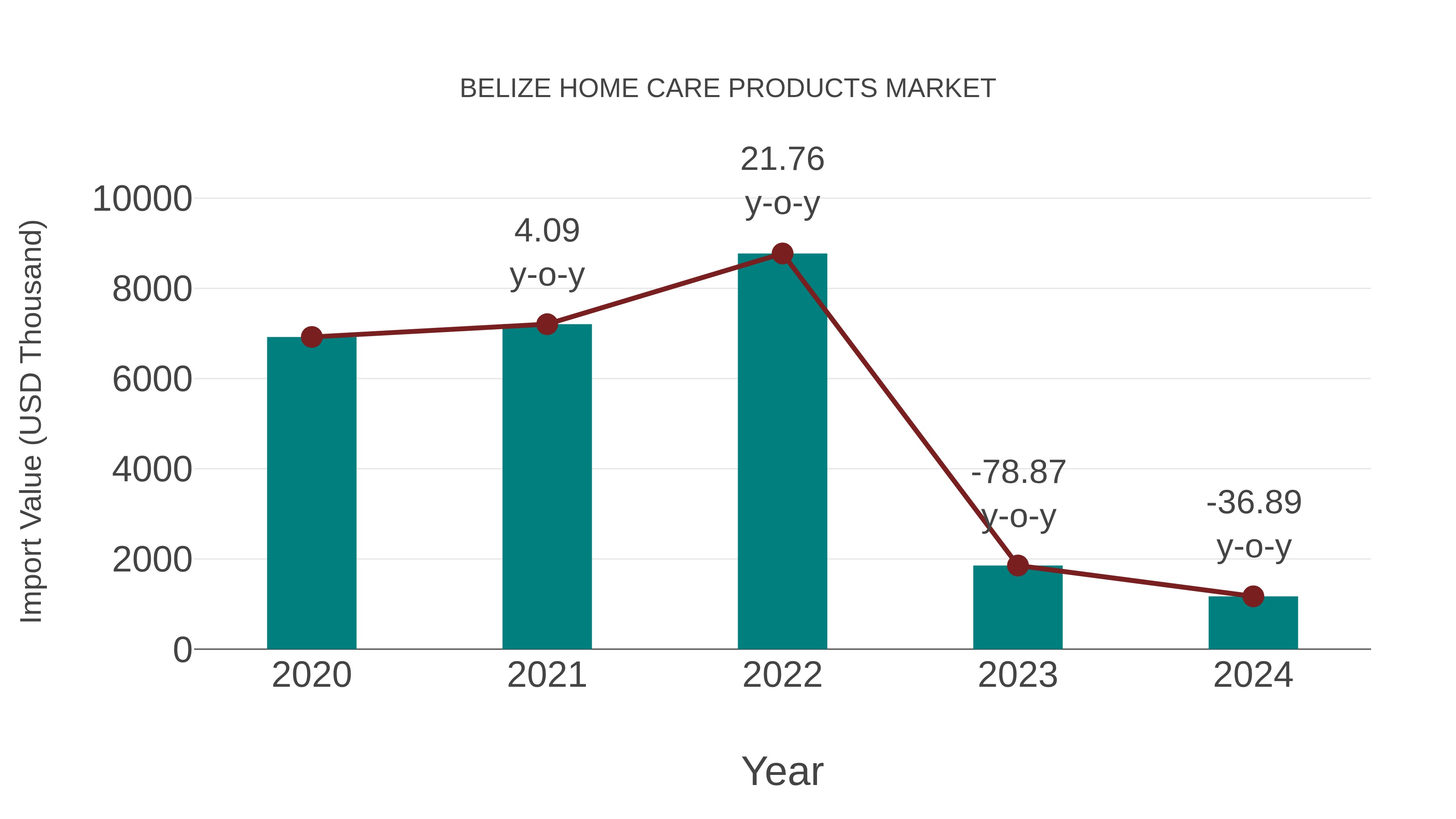  Belize Home Care Products Market: Import Trend Analysis