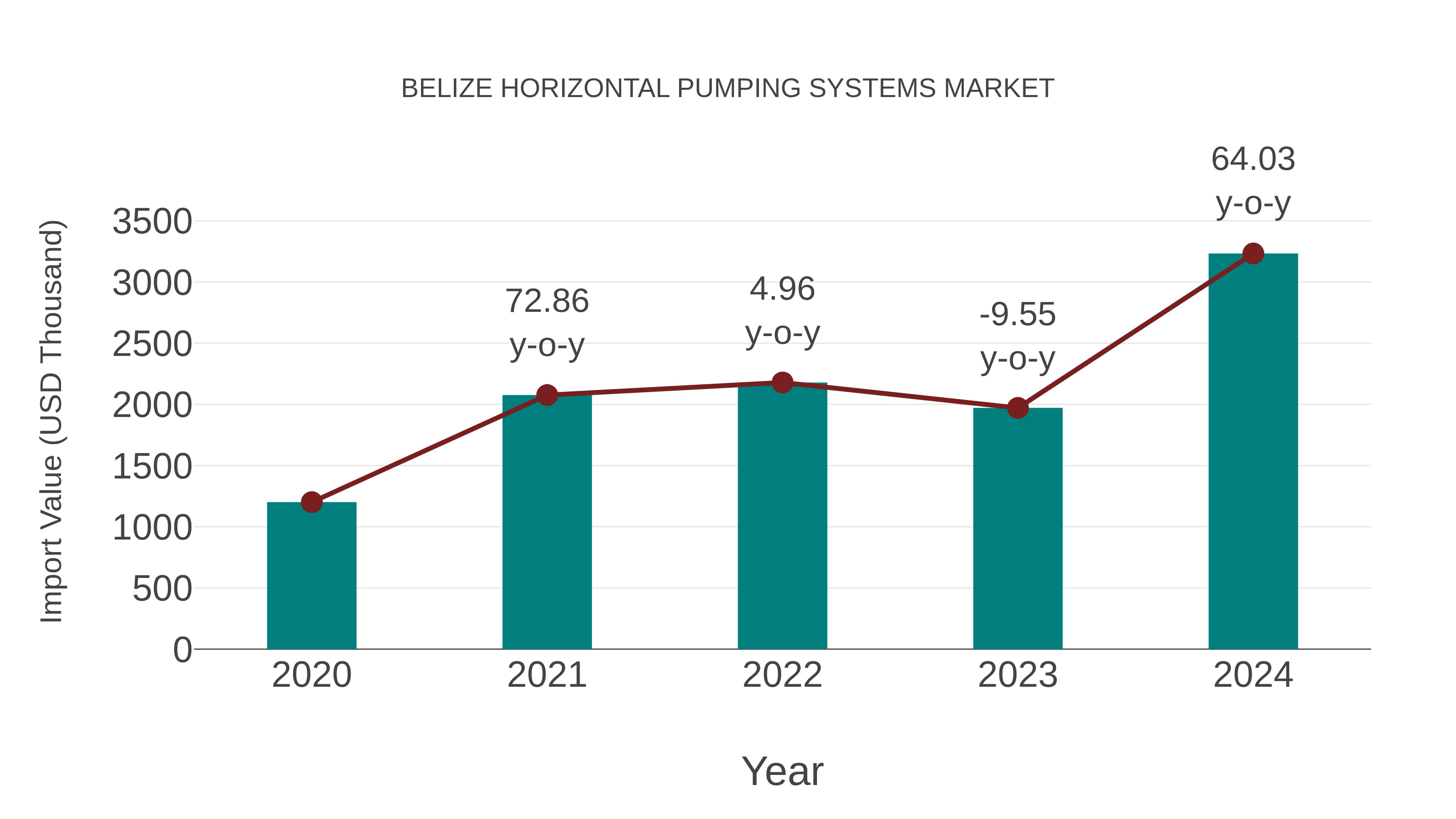  Belize Horizontal Pumping Systems Market: Import Trend Analysis