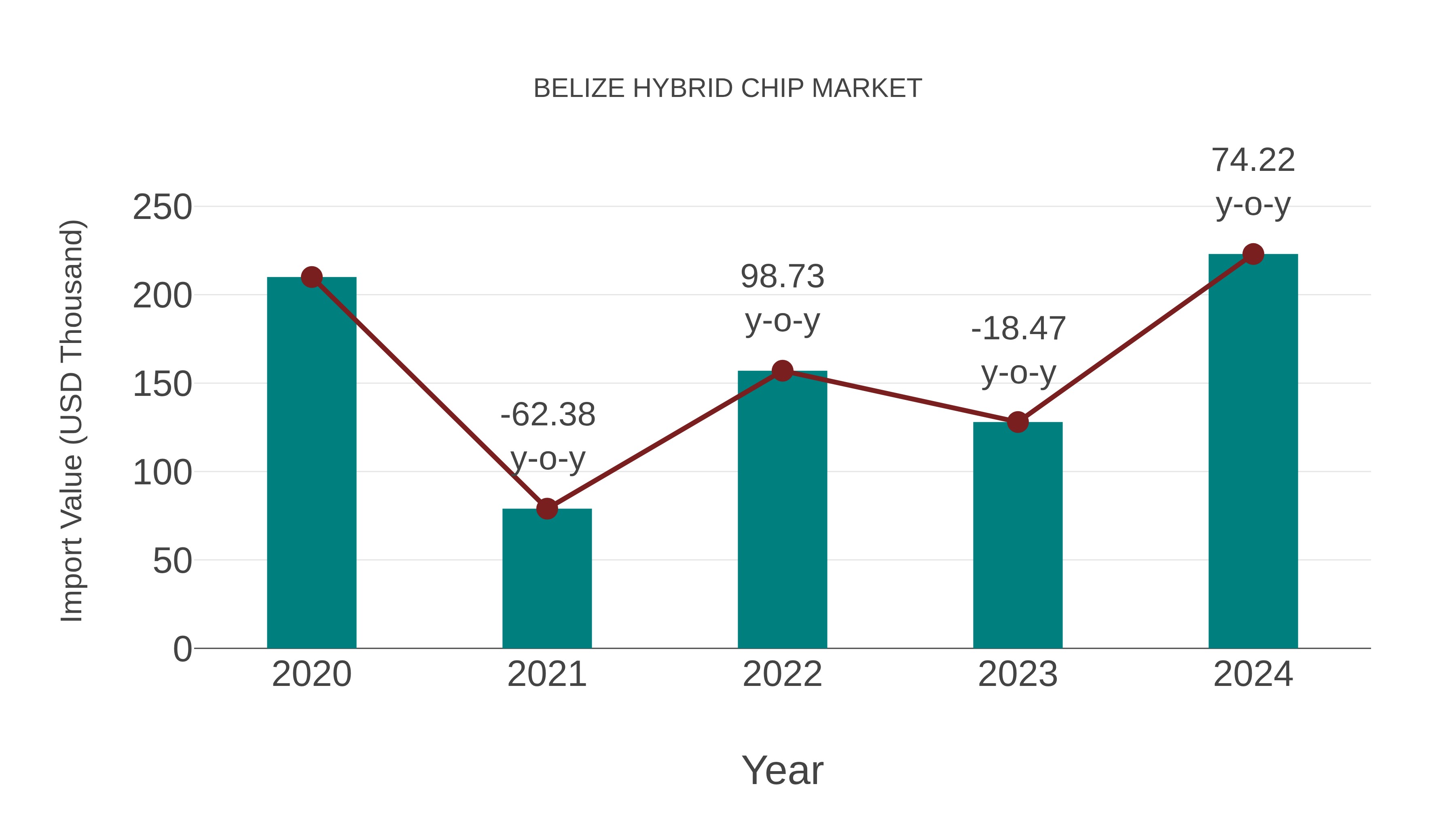  Belize Hybrid Chip Market: Import Trend Analysis