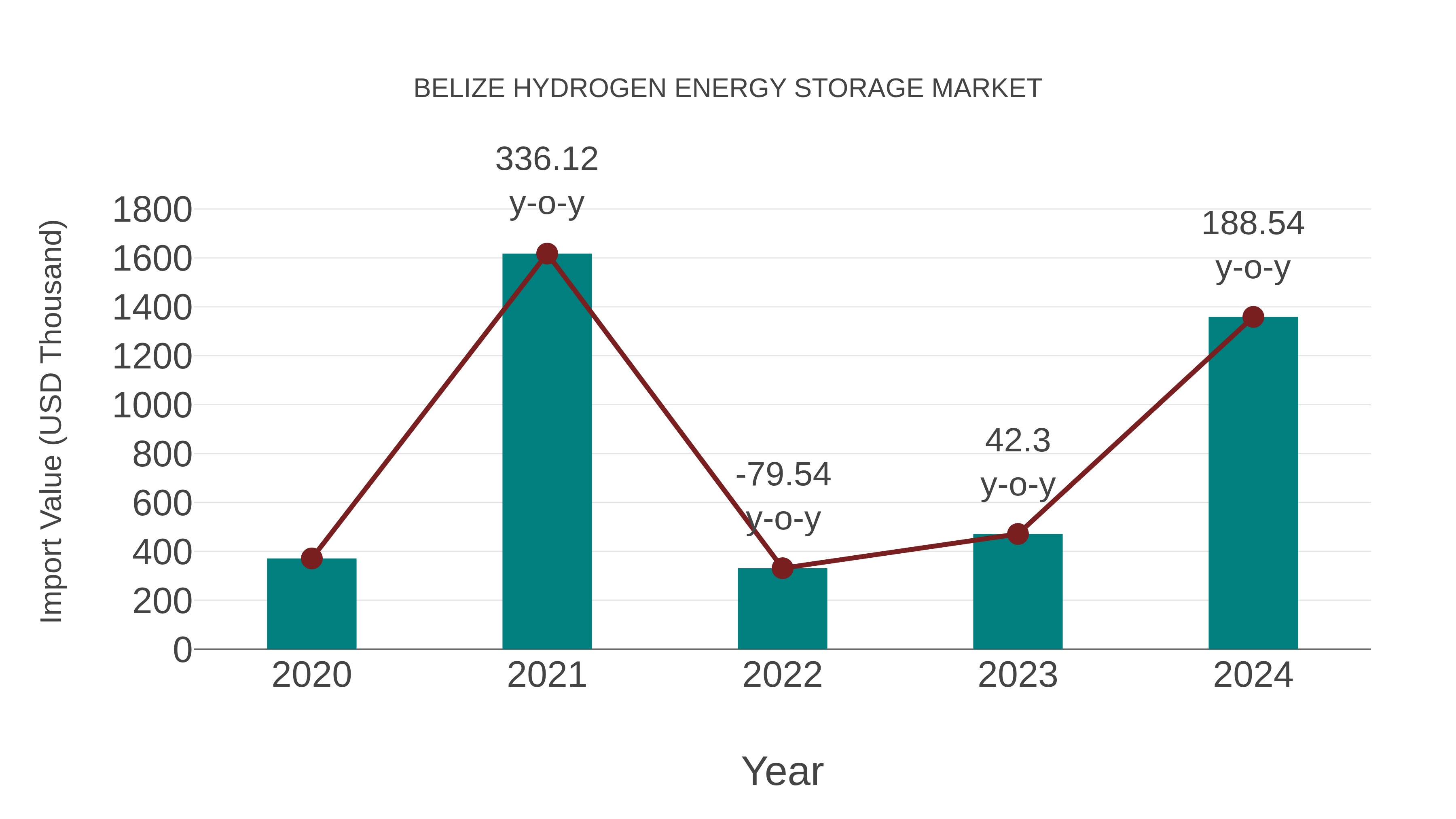 Belize Hydrogen Energy Storage Market: Import Trend Analysis