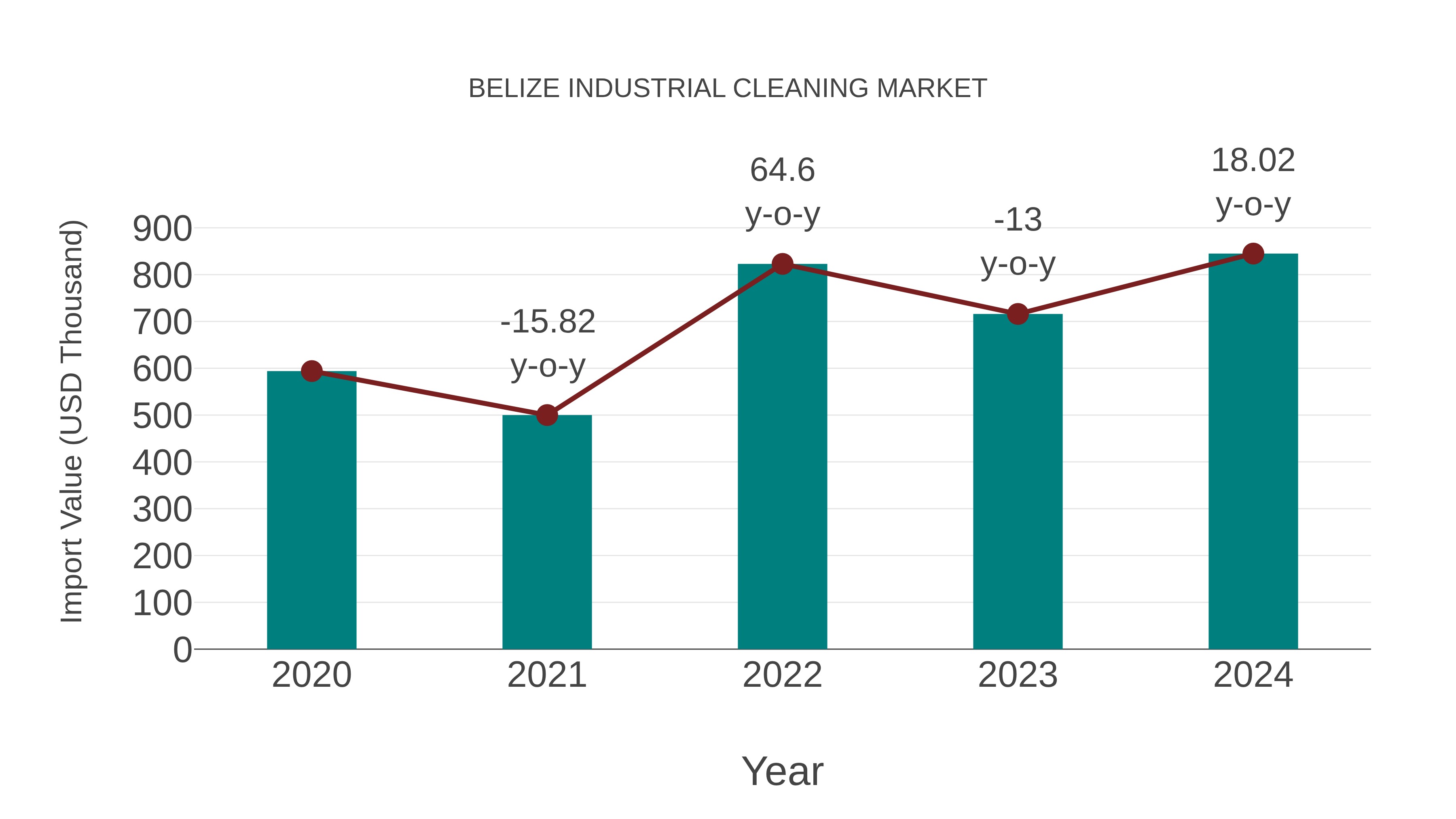  Belize Industrial Cleaning Market: Import Trend Analysis