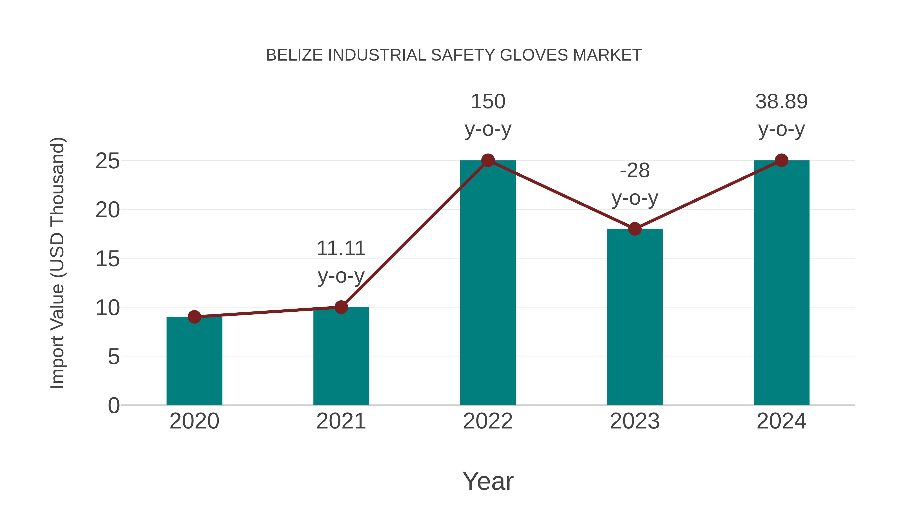  Belize Industrial Safety Gloves Market: Import Trend Analysis