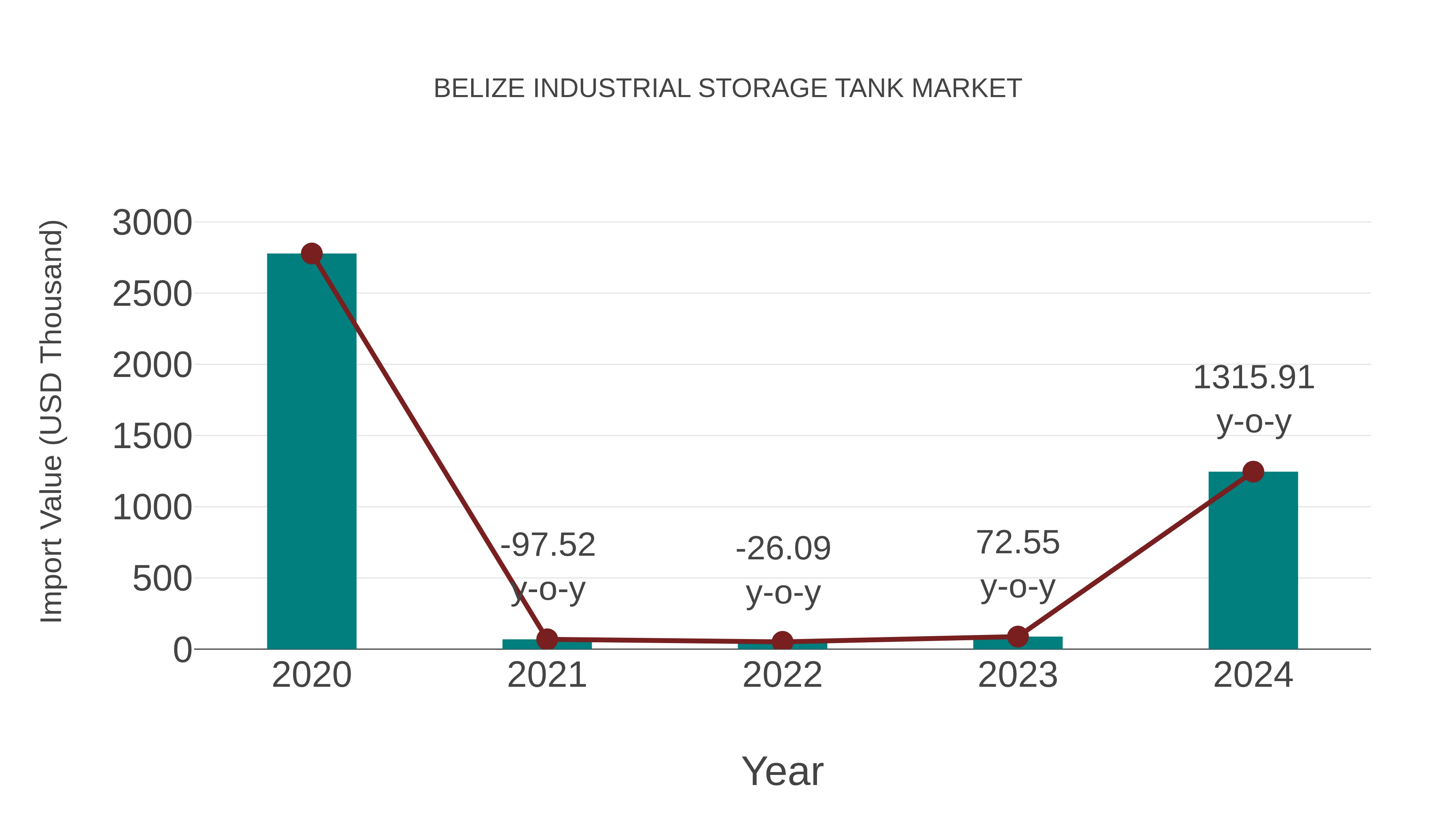  Belize Industrial Storage Tank Market: Import Trend Analysis