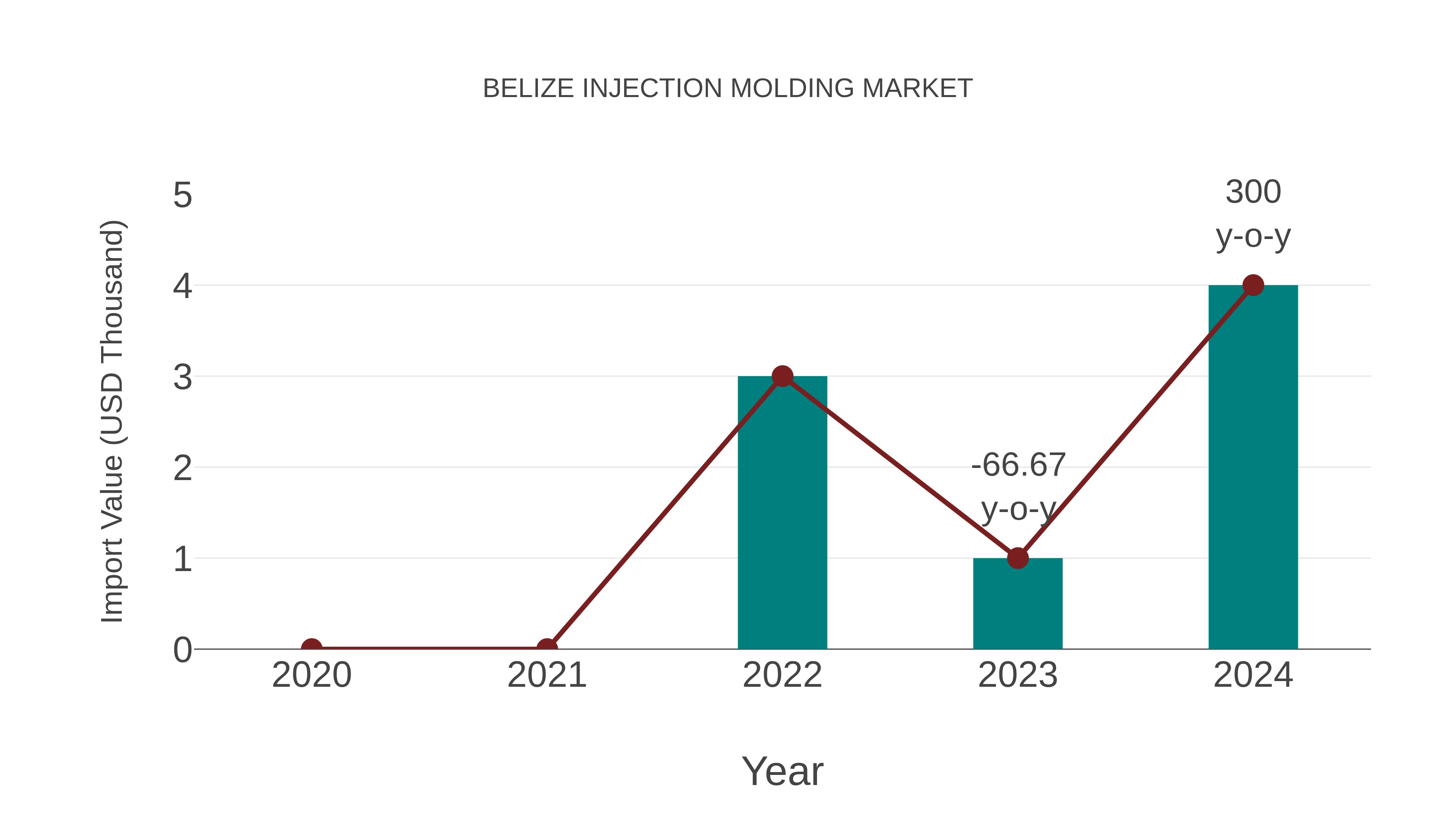  Belize Injection Molding Market: Import Trend Analysis