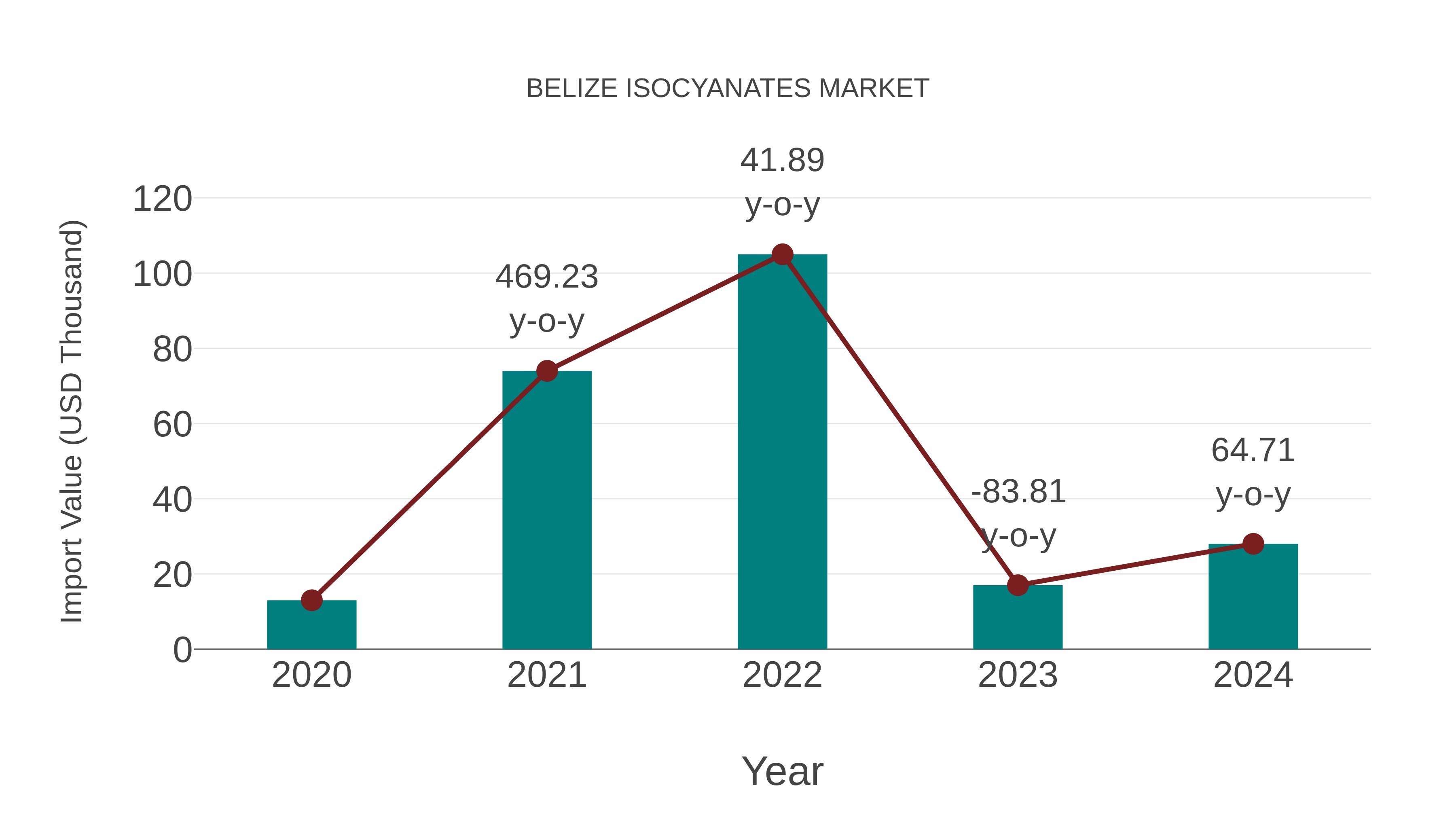  Belize Isocyanates Market: Import Trend Analysis