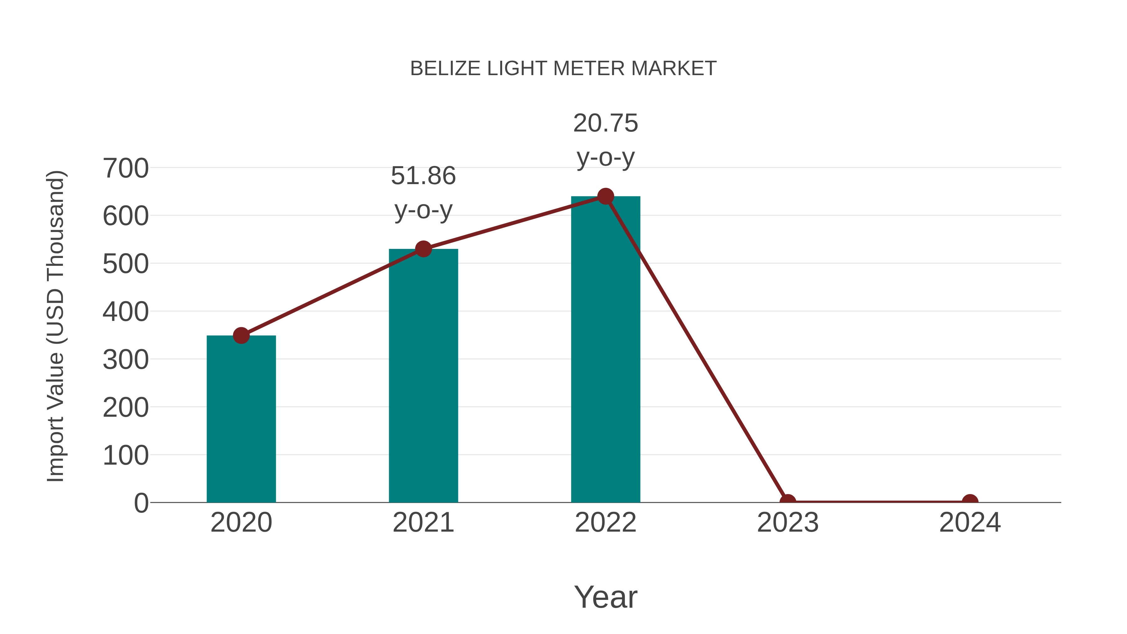  Belize Light Meter Market: Import Trend Analysis