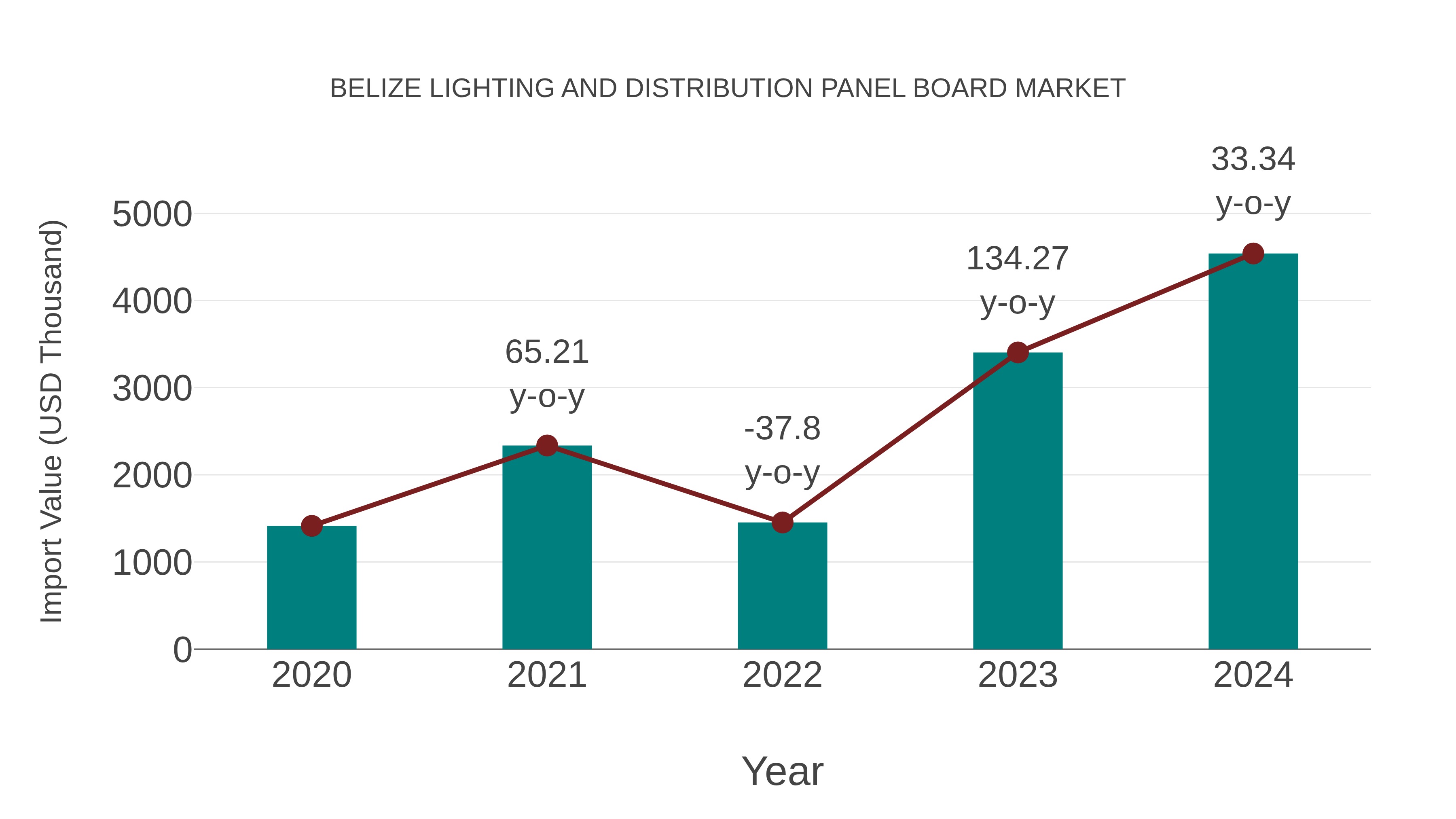  Belize Lighting and Distribution Panel Board Market: Import Trend Analysis